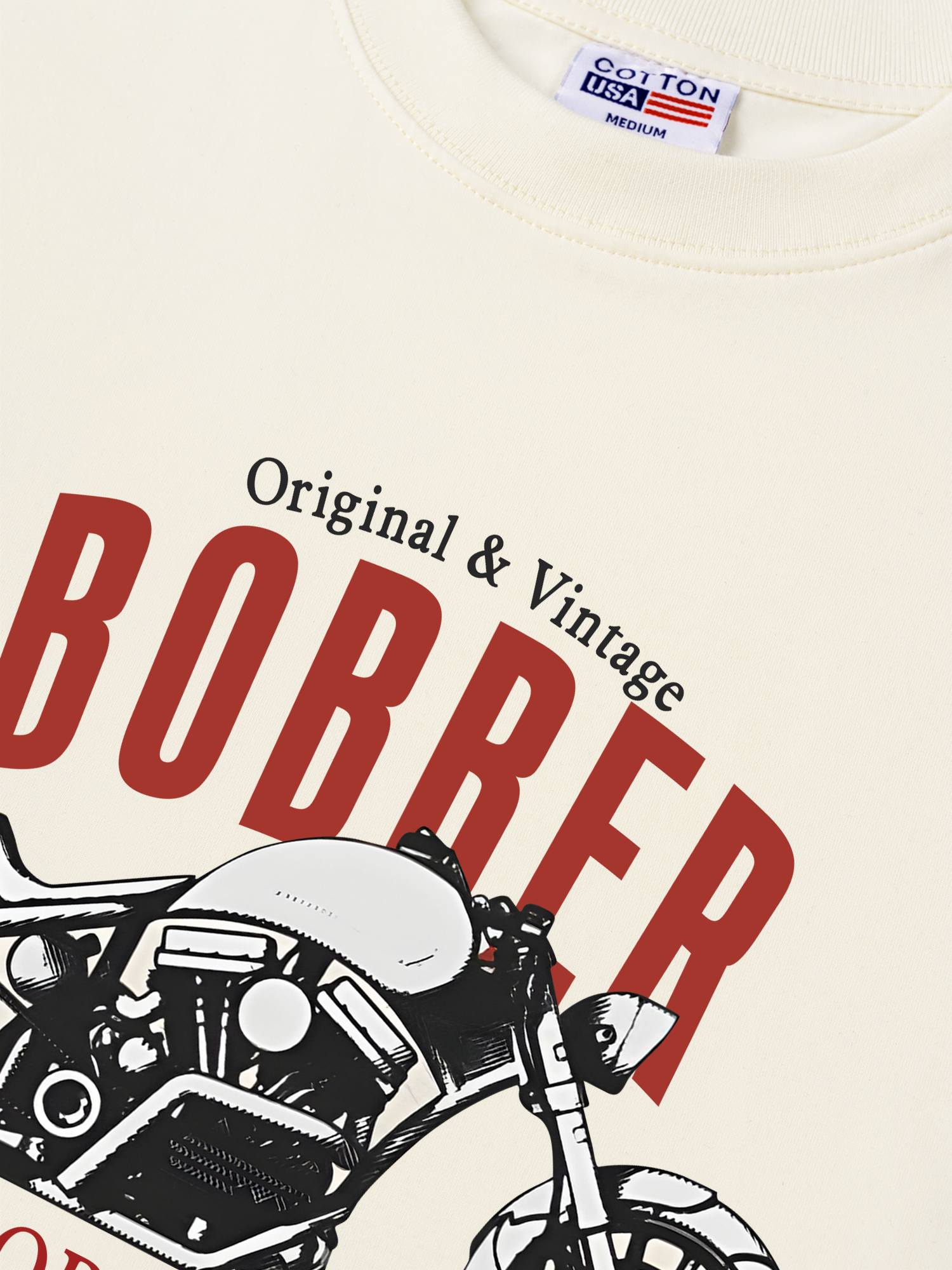 Áo Thun Relaxed Fit Motorbike Original Vintage BOBBER