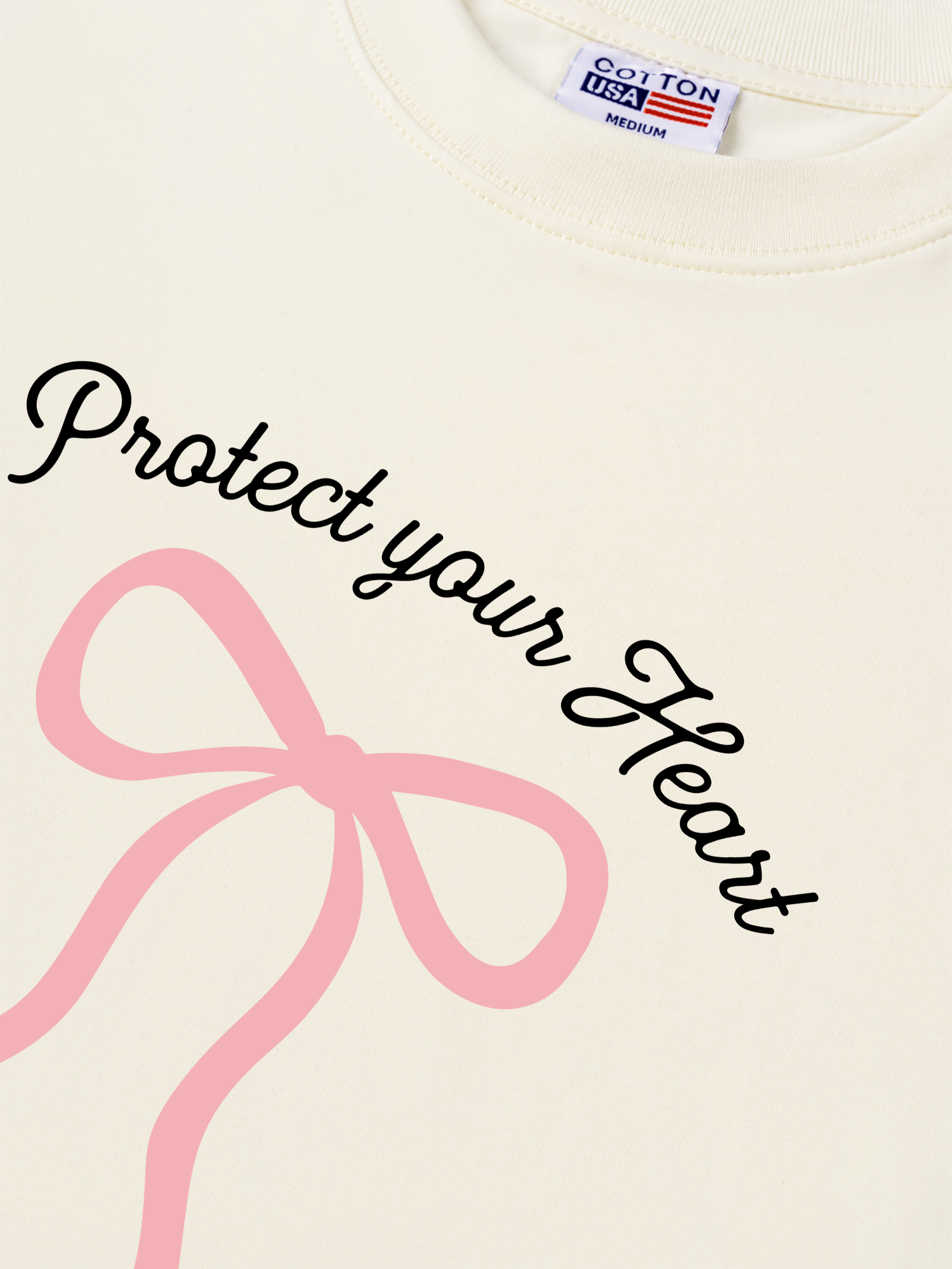 Áo Thun Relaxed Fit Protect Your Heart