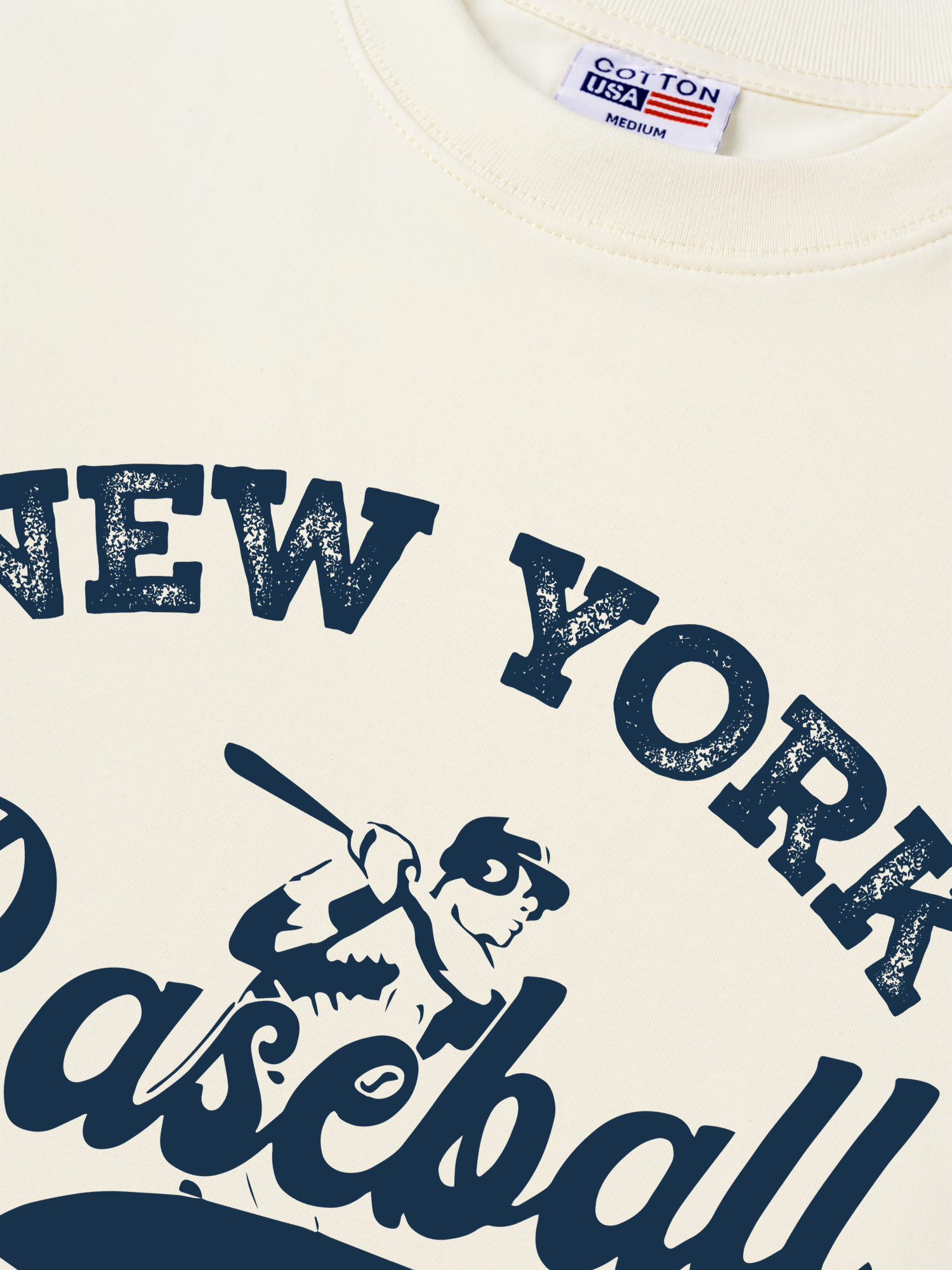 Áo Thun Relaxed Fit Baseball New York