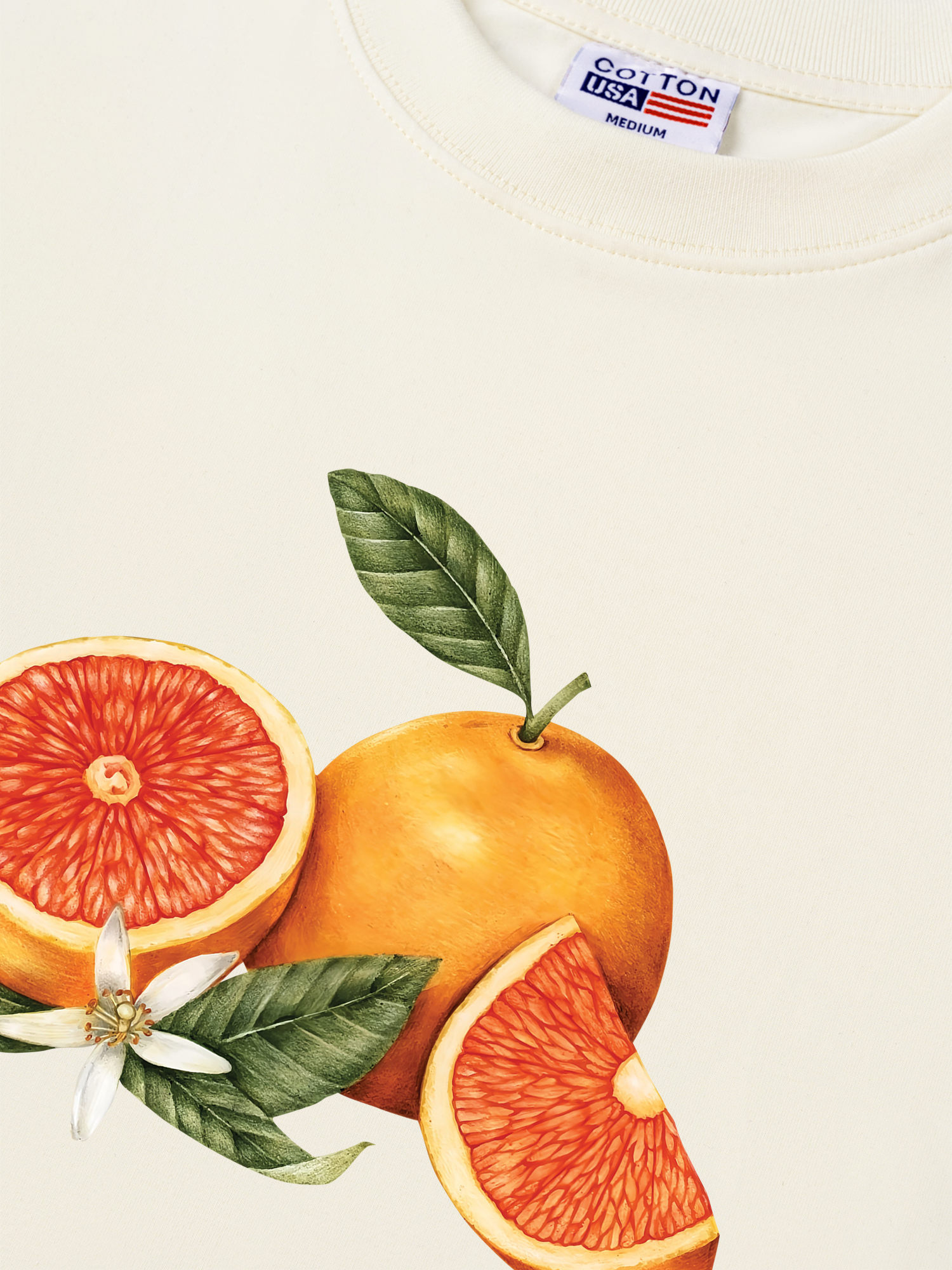 Áo Thun Relaxed Fit Tropical Orange