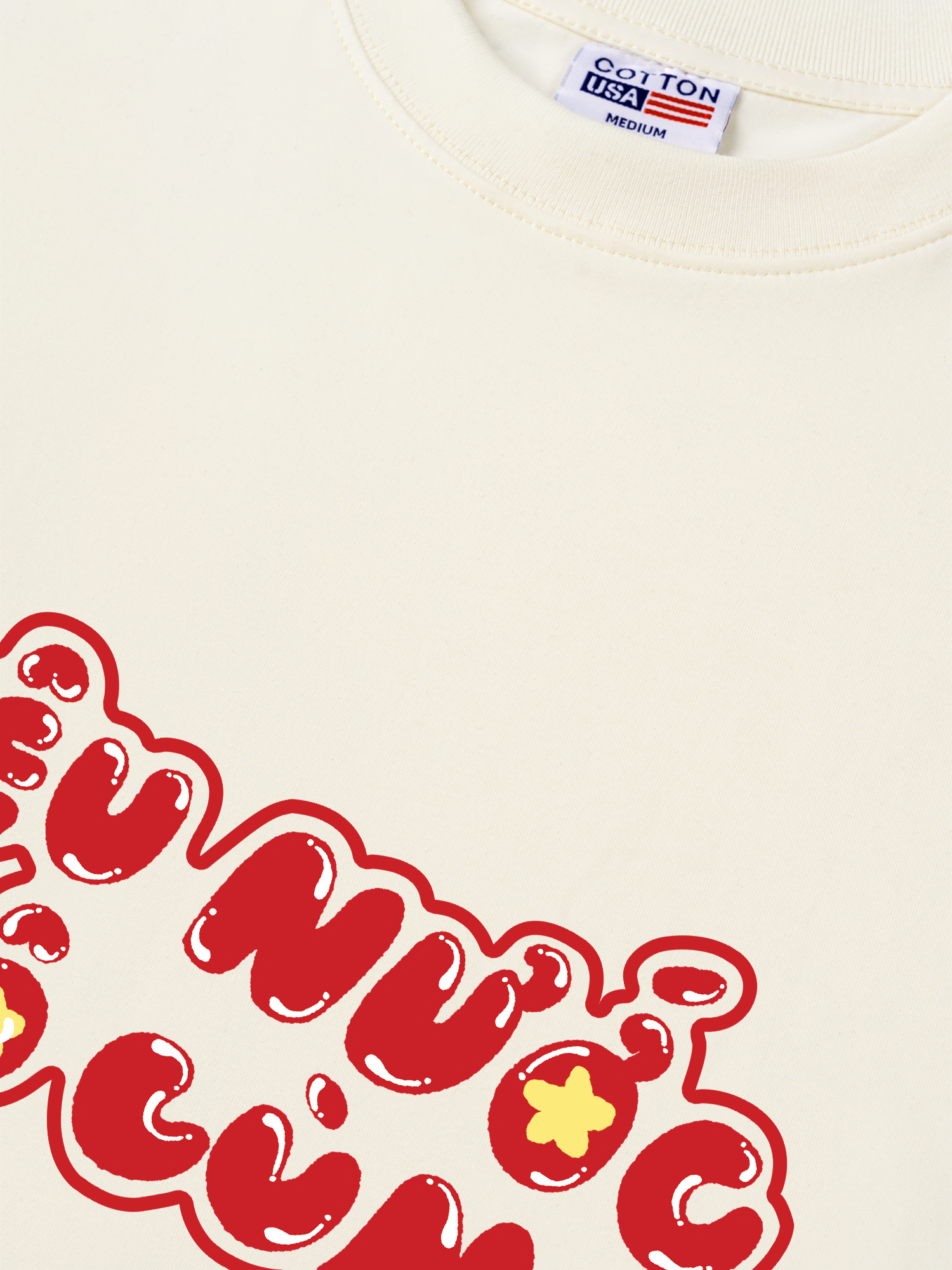 Áo Thun Relaxed Fit Yêu Nước Vô Cùng