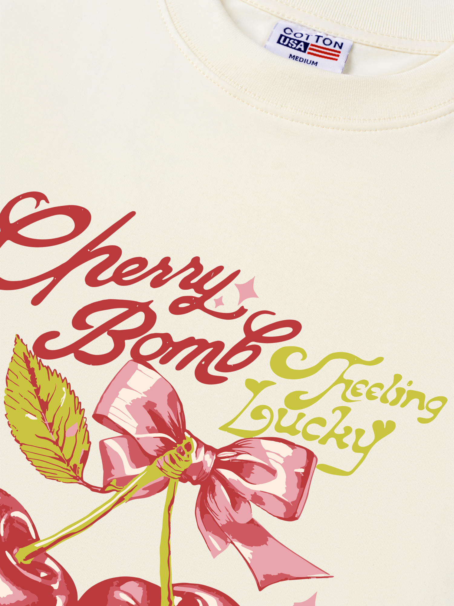 Áo Thun Relaxed Fit Tropical Cherry Fruit of the Spirit