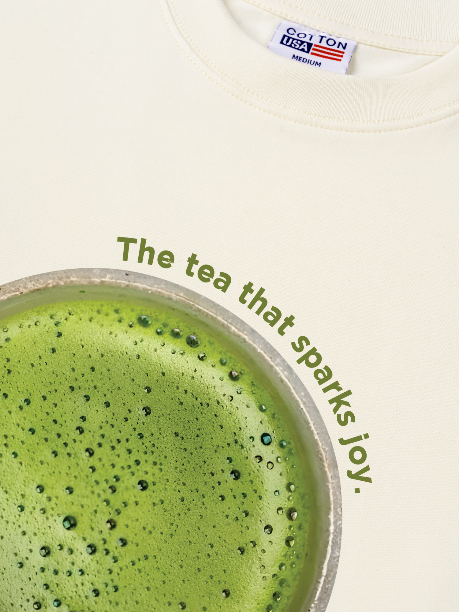 Áo Thun Relaxed Fit Daily Cup The Tea That Sparks Joy