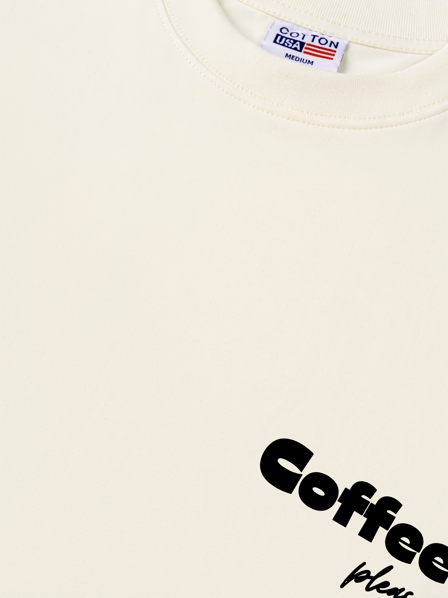 Áo Thun Relaxed Fit Daily Cup Coffee Please