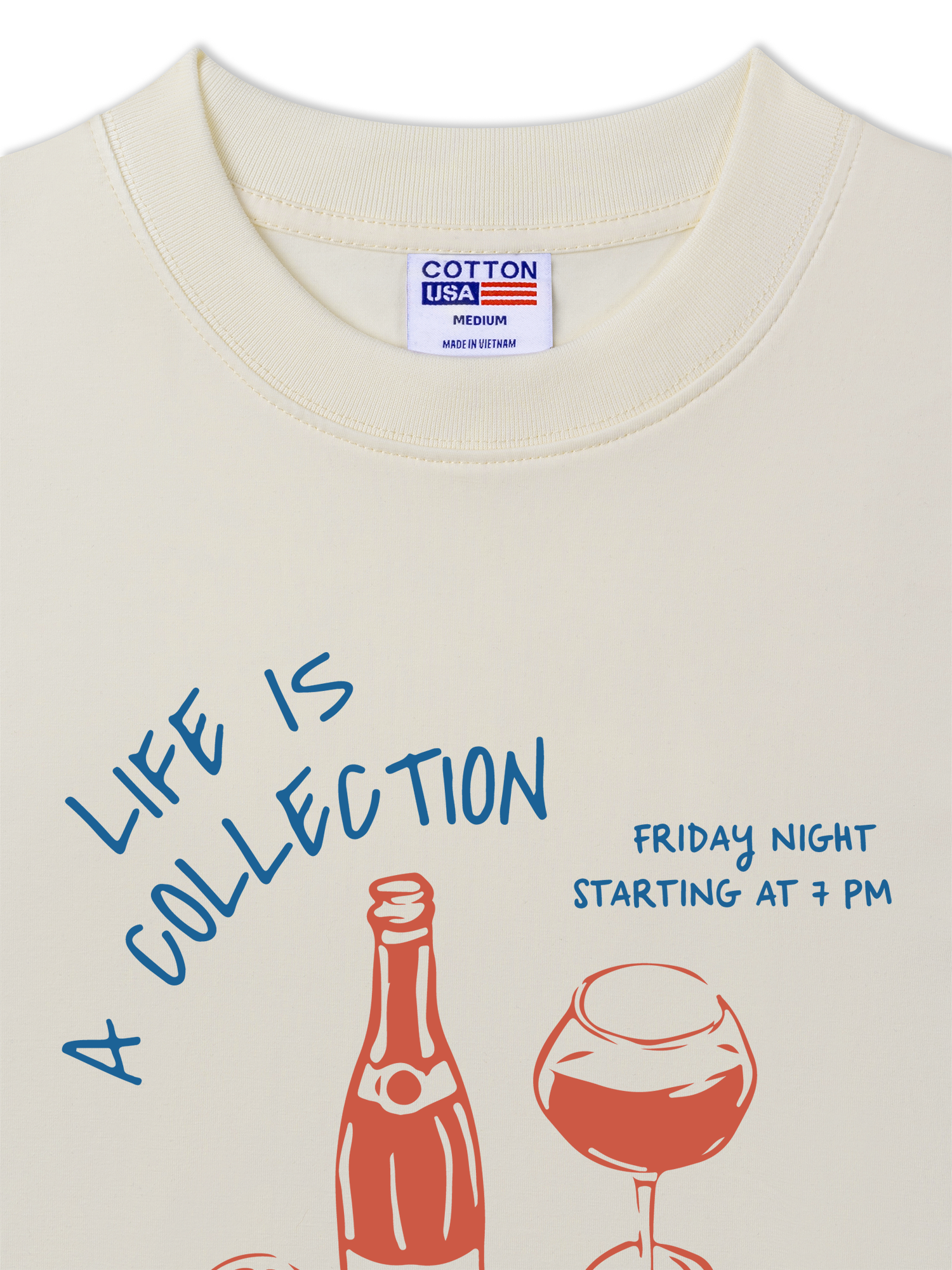 Áo Thun Relaxed Fit Life Is A Collection