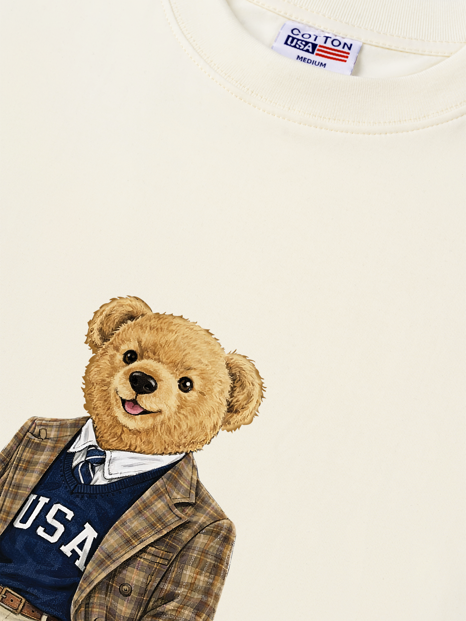 Áo Thun Relaxed Fit Bear One