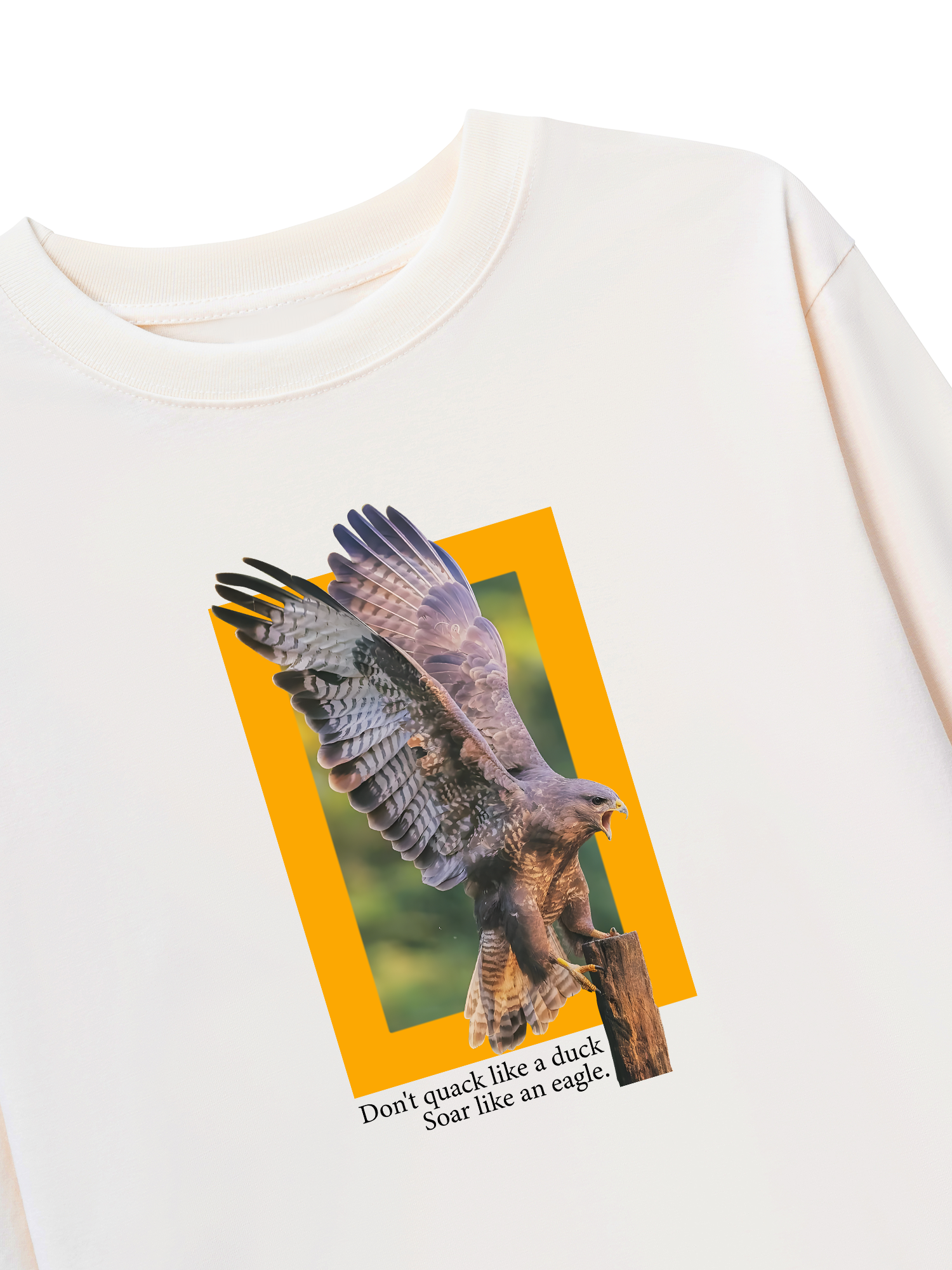 Áo Thun Dài Tay Wild Life Soar Like An Eagle
