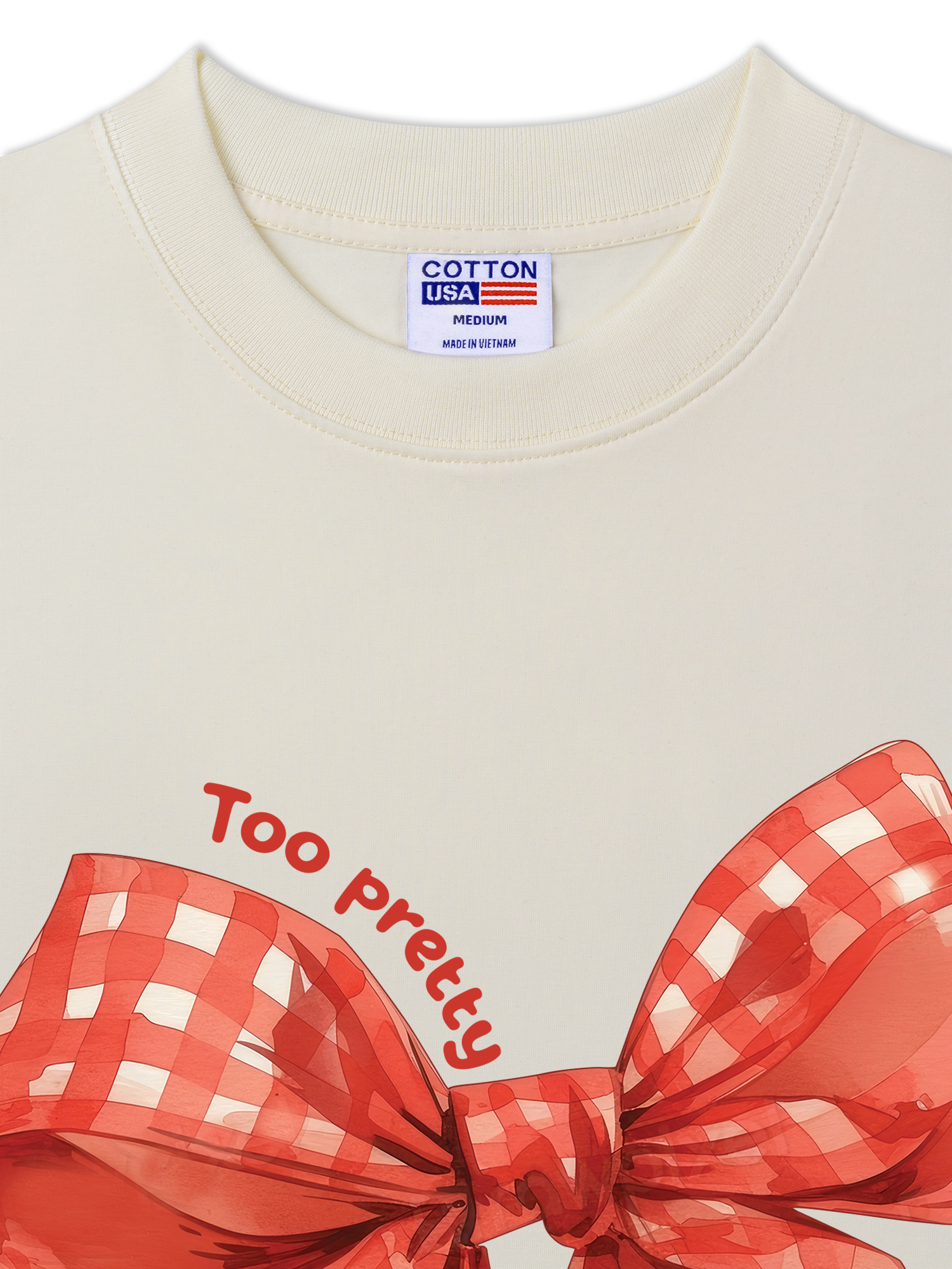 Áo Thun Relaxed Fit Too Pretty