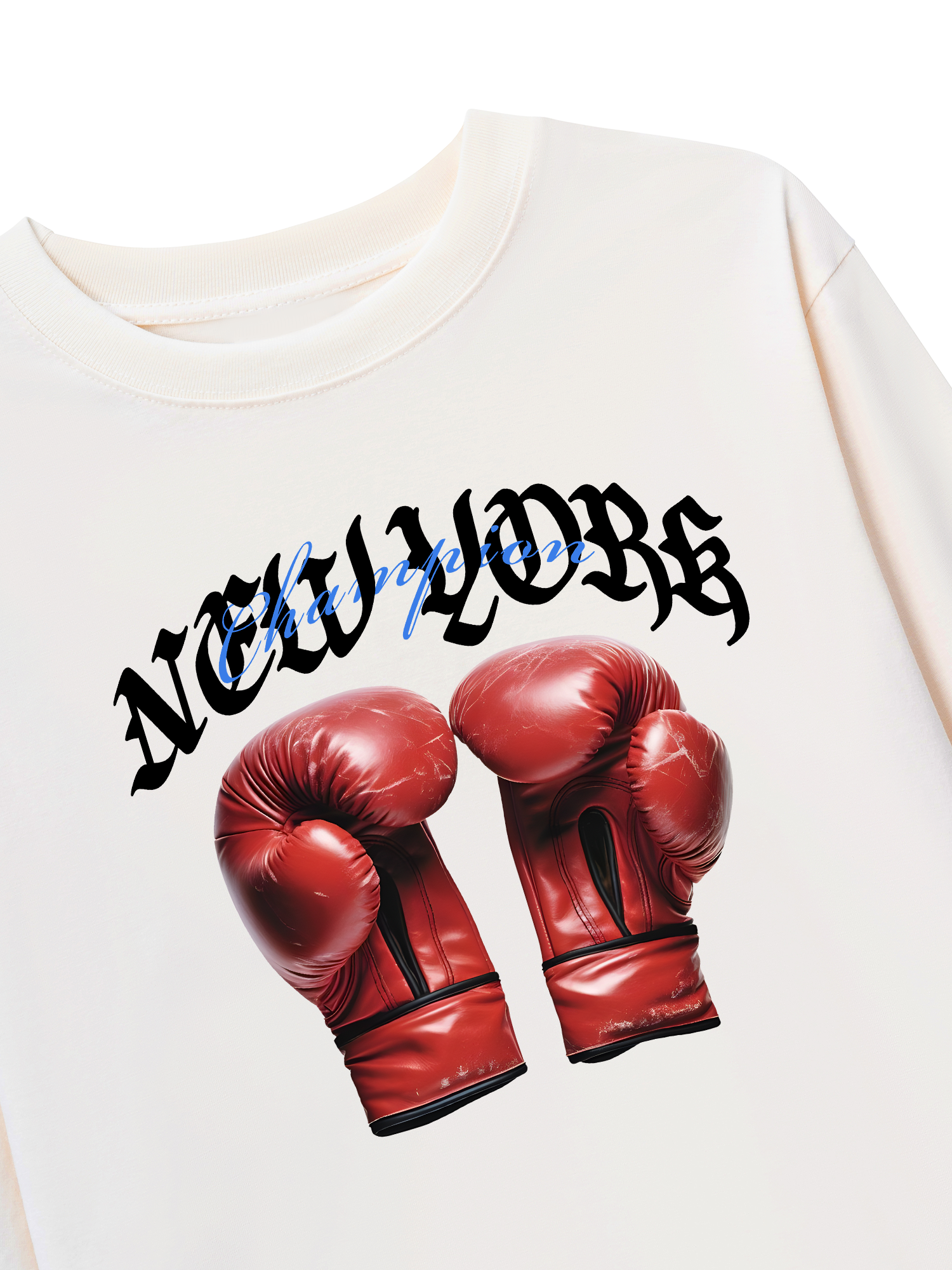 Áo Thun Dài Tay Champions New York Boxing
