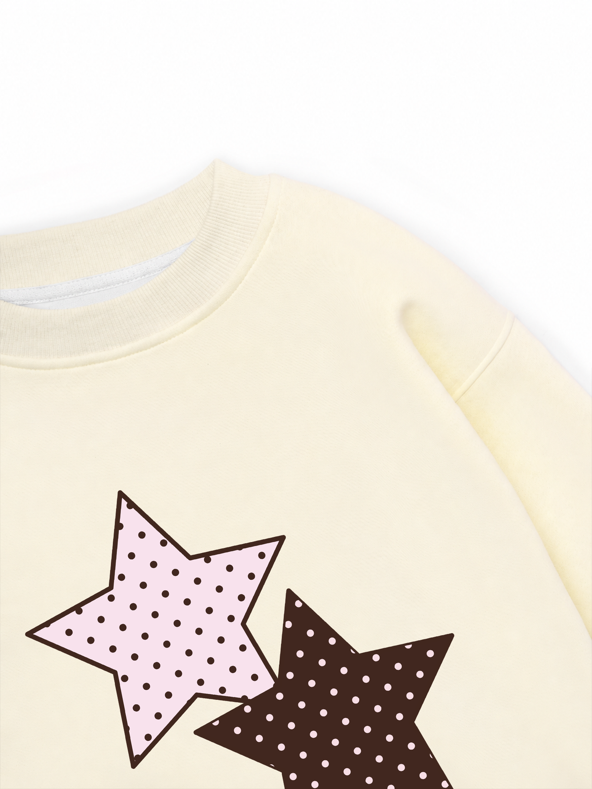 Áo Sweater Nỉ Hai Da Dotty Mood Self Love Stardust