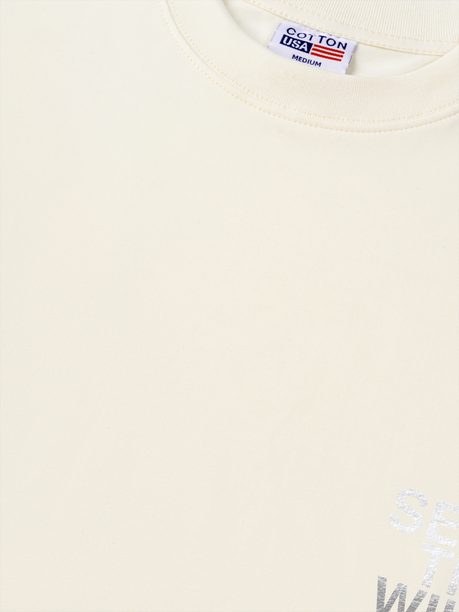 Áo Thun Relaxed Fit Adventure STW Silver