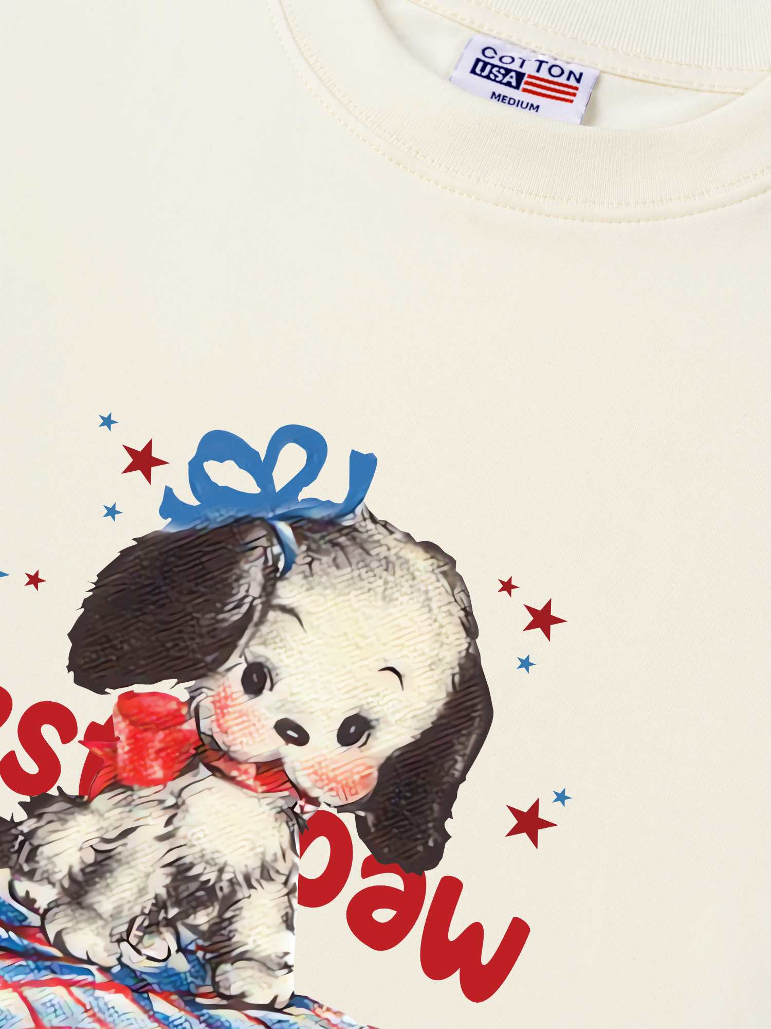 Áo Thun Relaxed Fit Soft Paw Besties Paw