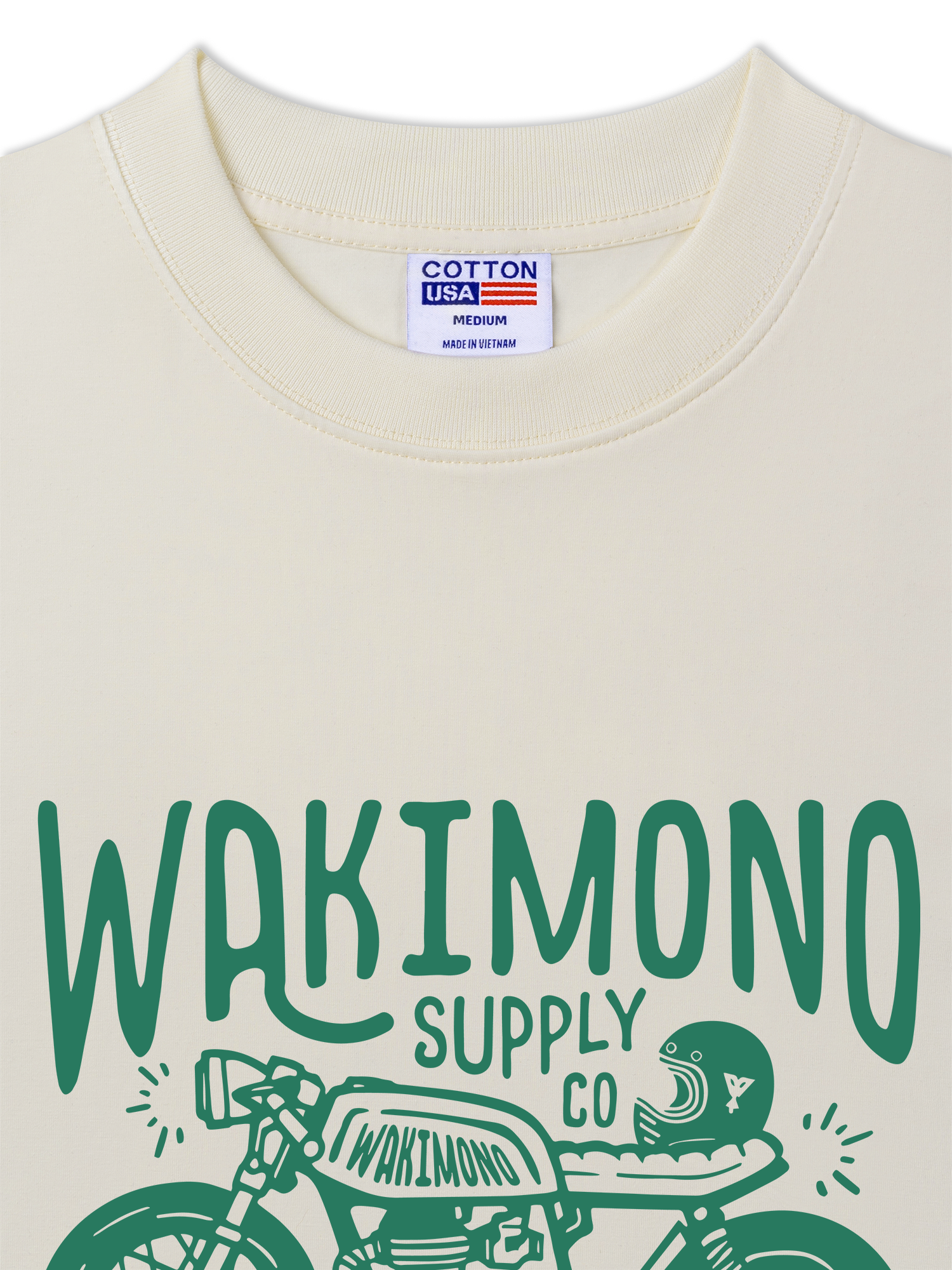 Áo Thun Relaxed Fit Motorbike WAKIMONO