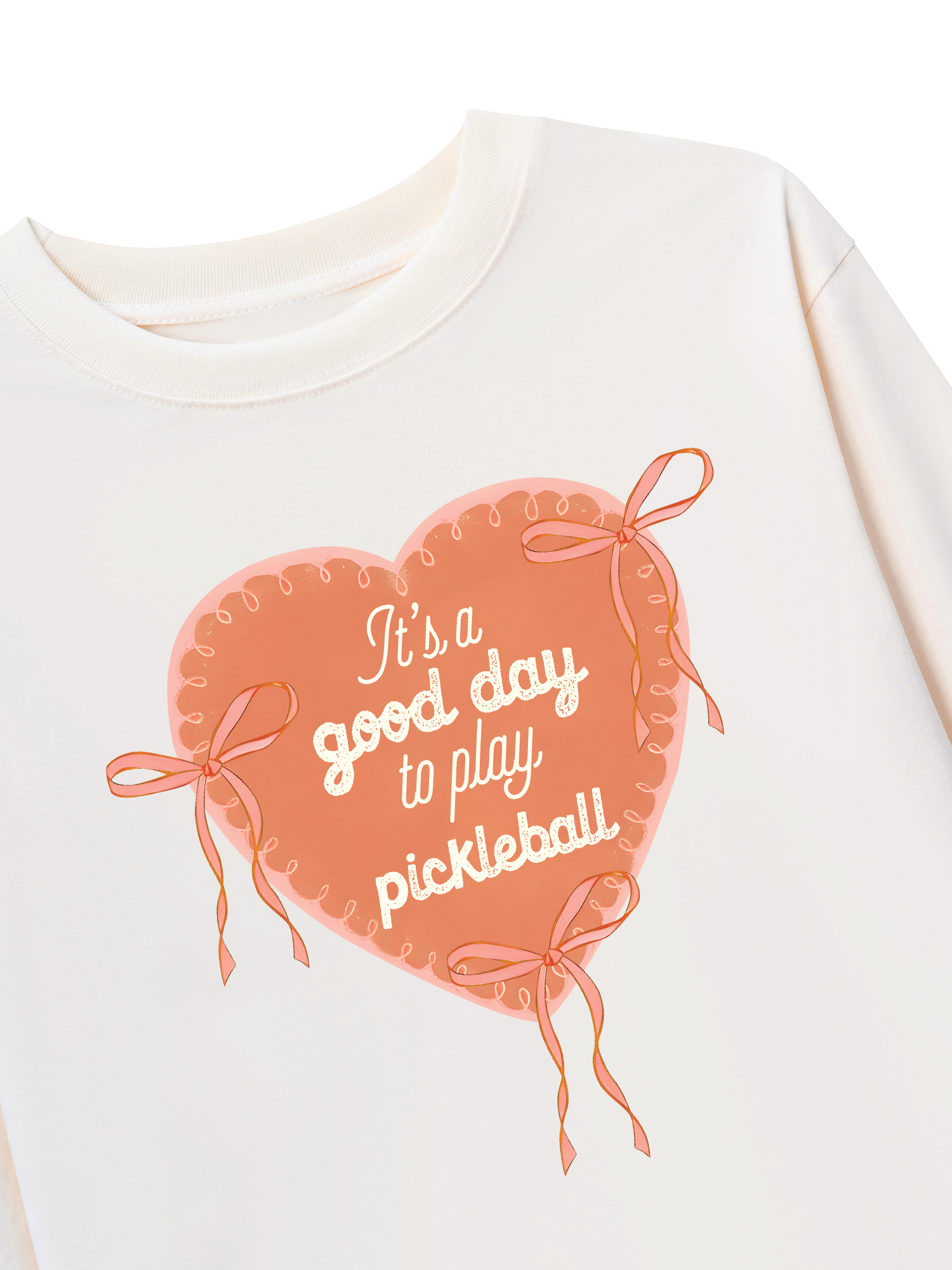 Áo Thun Dài Tay Pickleball Good Day To Play Pickleball