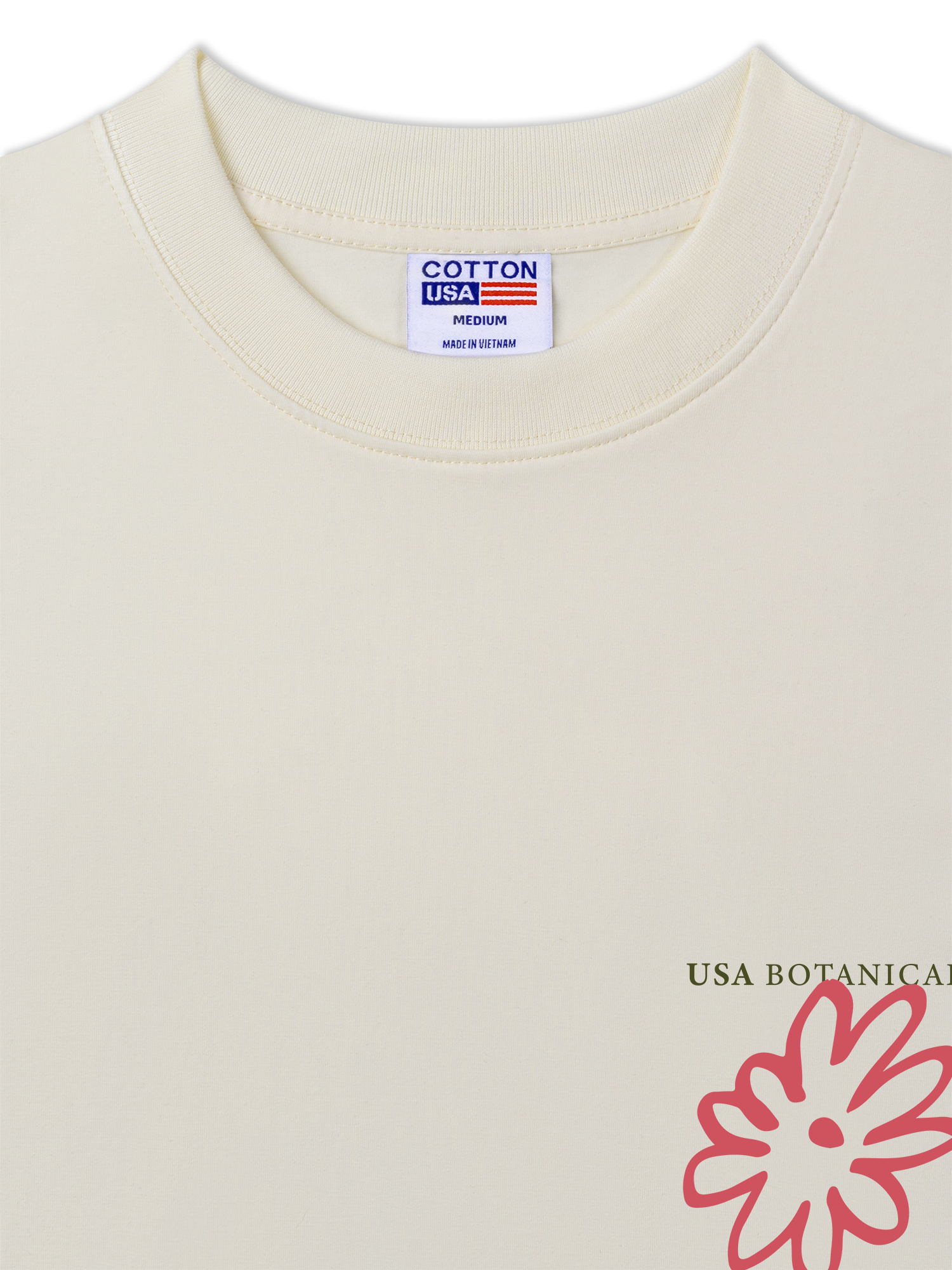 Áo Thun Relaxed Fit Floral Botanical