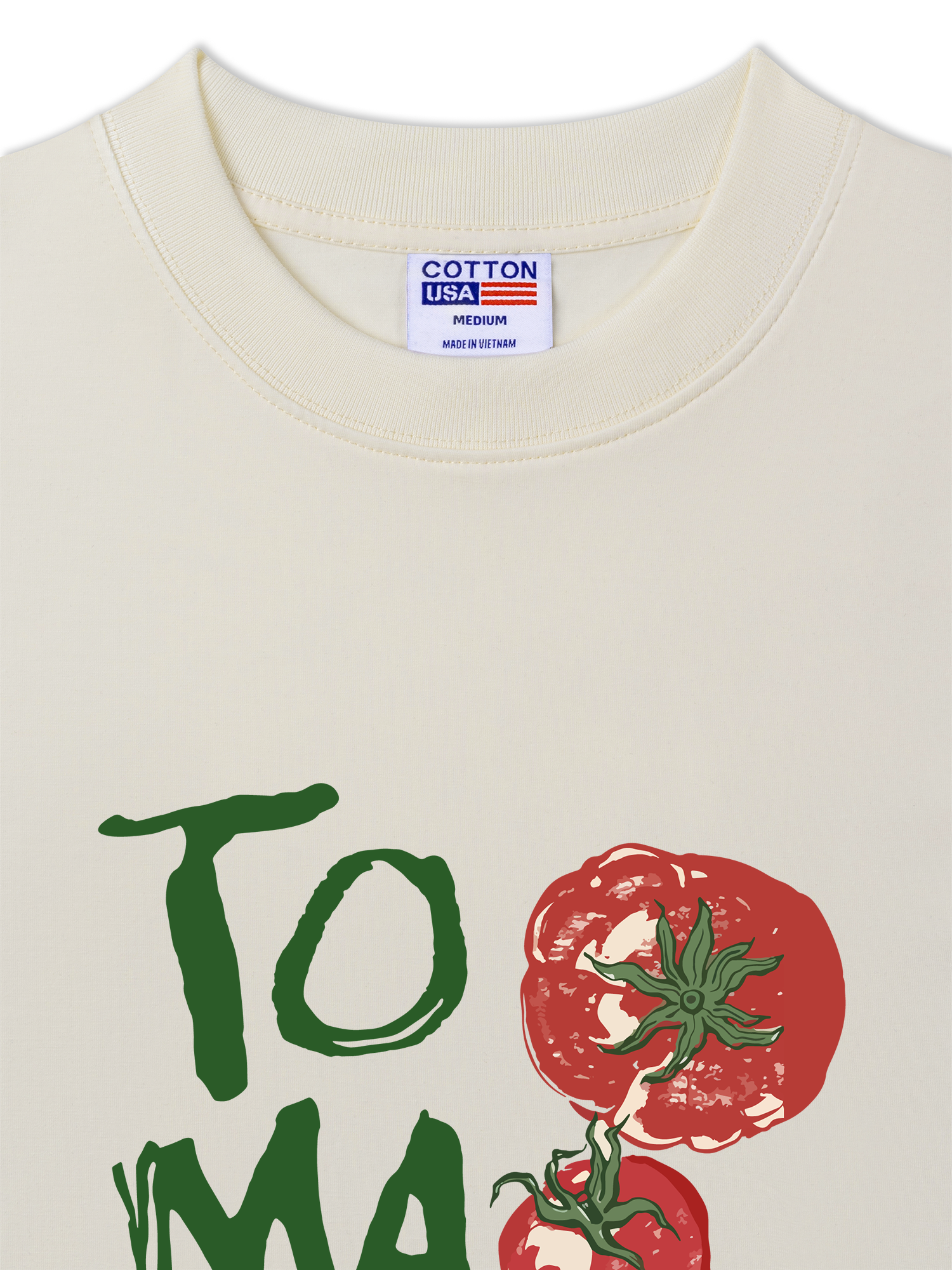 Áo Thun Relaxed Fit Tropical Tomato