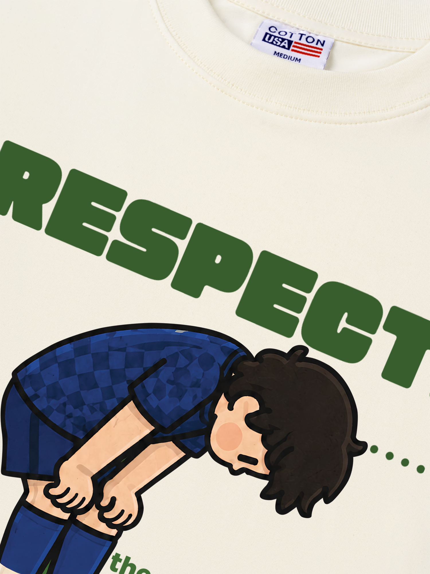 Áo Thun Relaxed Fit Soccer Respect