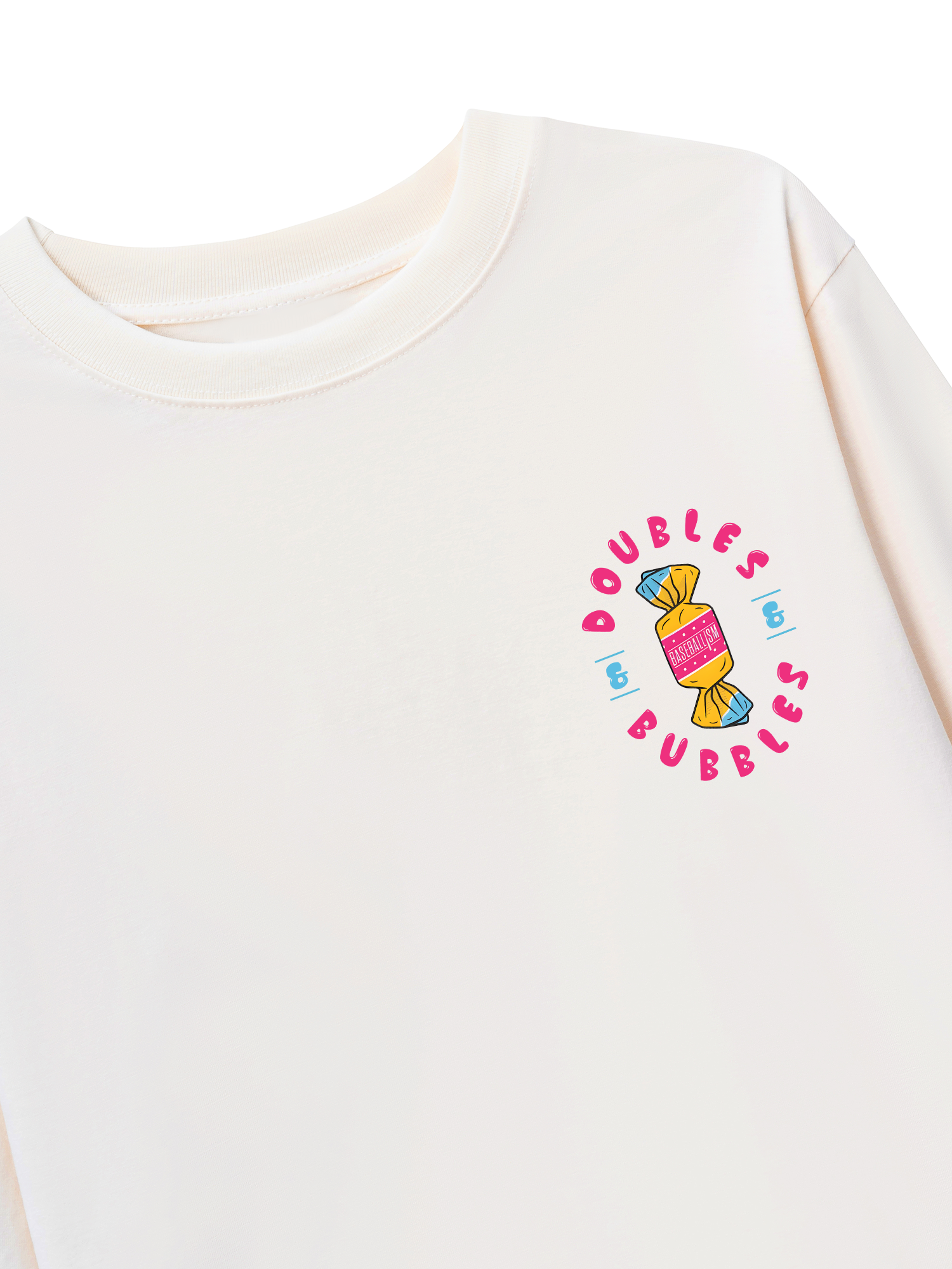 Áo Thun Dài Tay Baseball Double Bubble