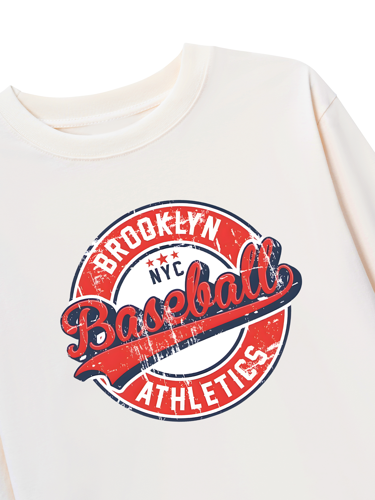 Áo Thun Dài Tay Baseball Brooklyn