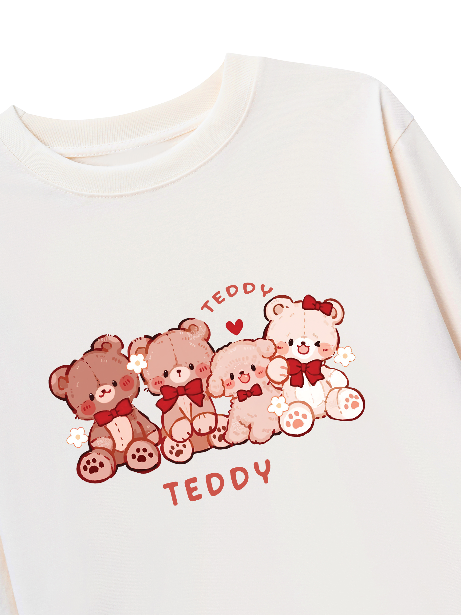 Áo Thun Dài Tay Sweet Teddy