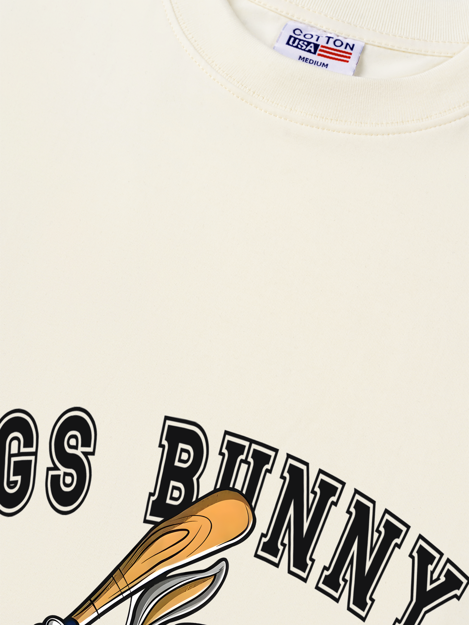 Áo Thun Relaxed Fit Baseball Bugs Bunny