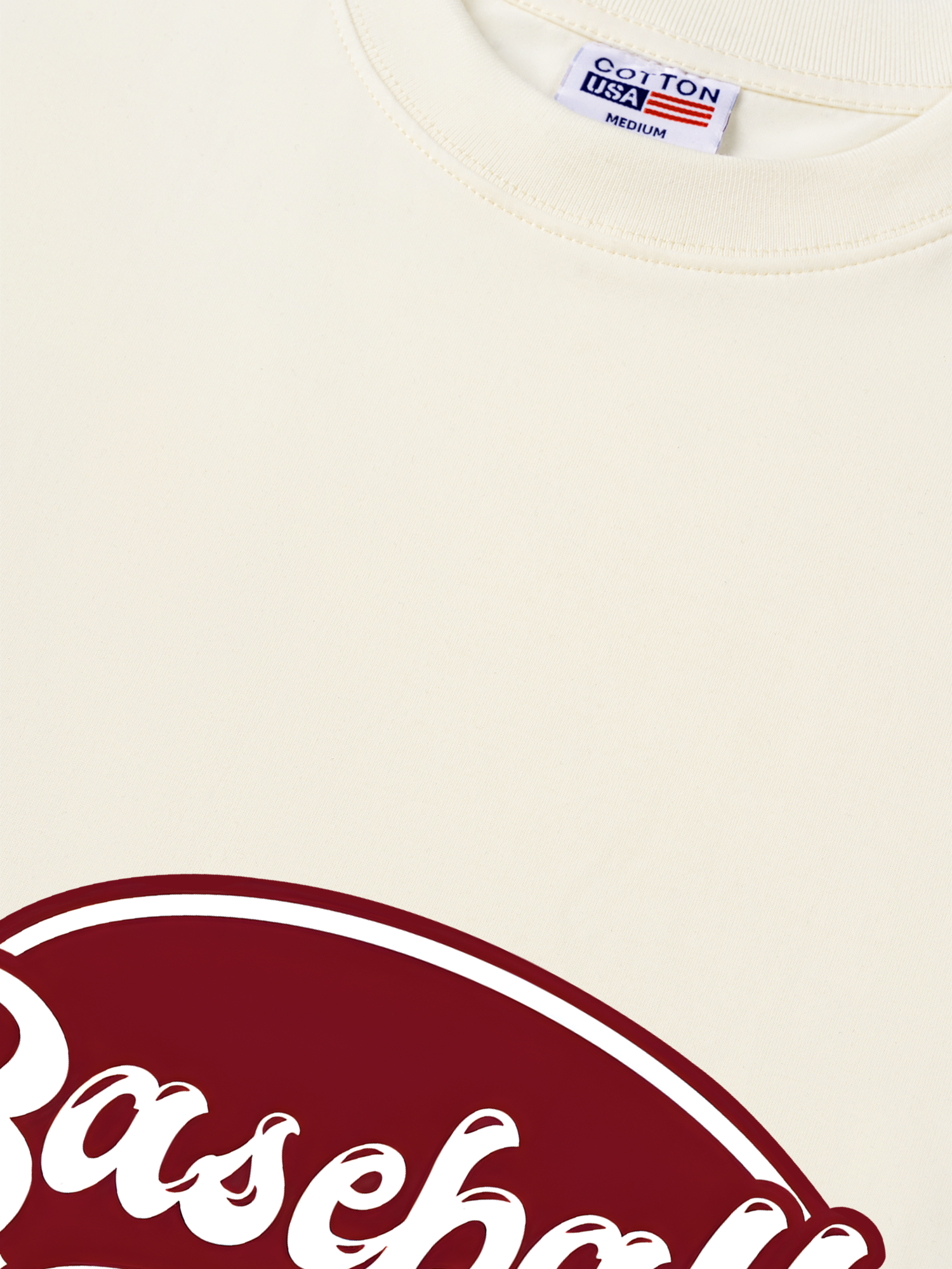 Áo Thun Relaxed Fit Baseball Retro