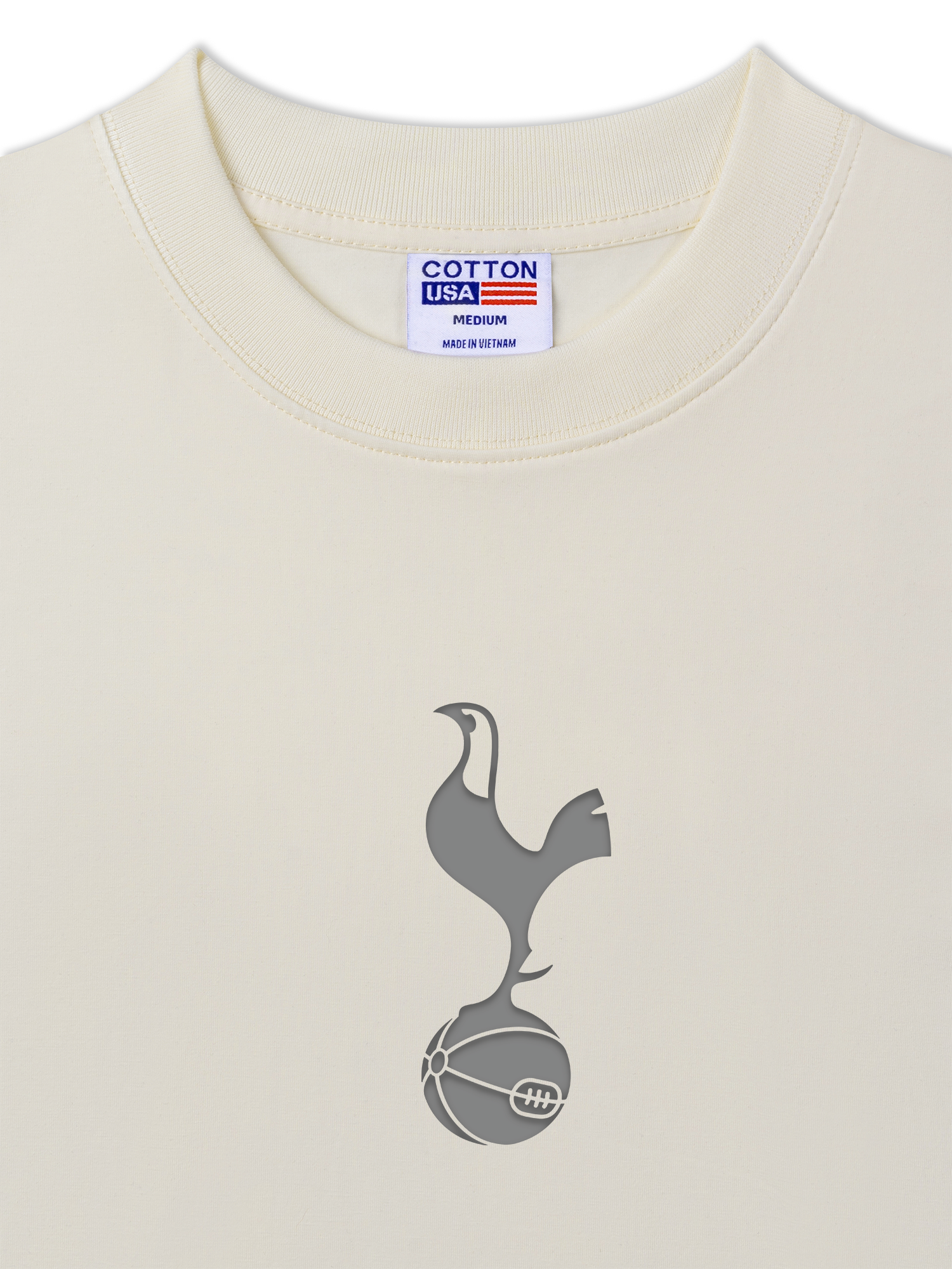 Áo Thun Relaxed Fit Tottenham Hotspur London Is White
