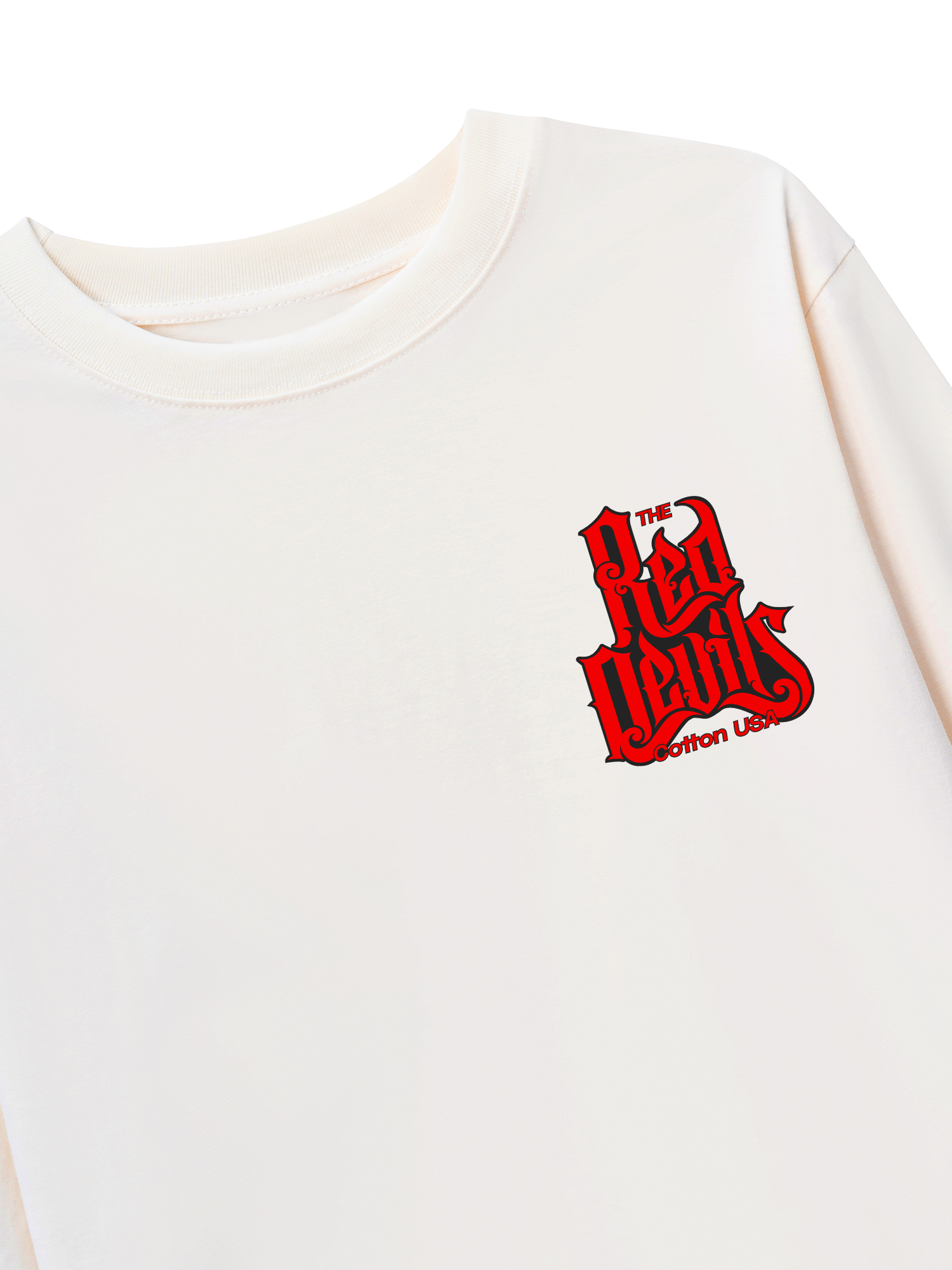 Áo Thun Dài Tay Art Style The Red Devils