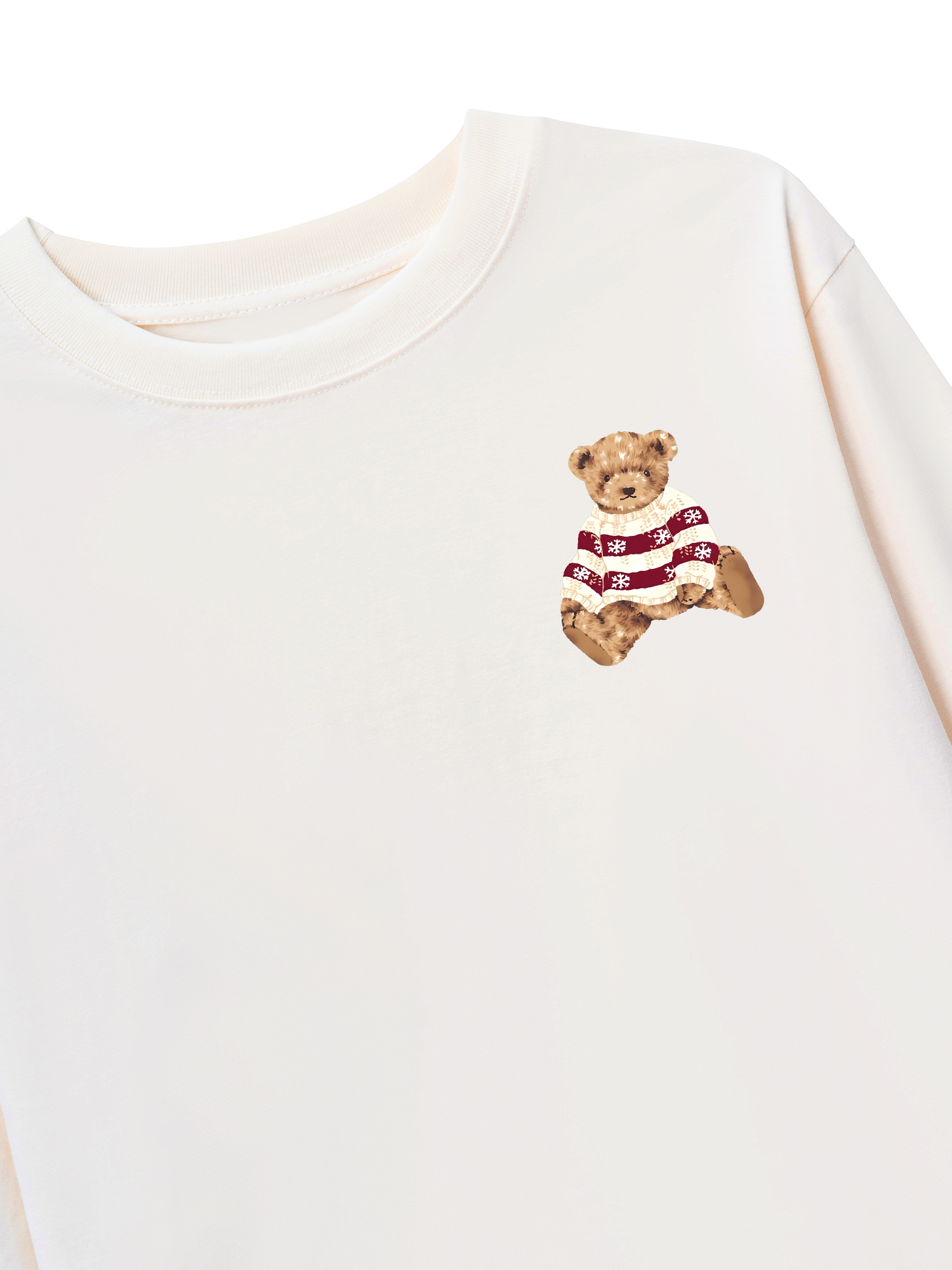 Áo Thun Dài Tay Christmas Vibes Teddy