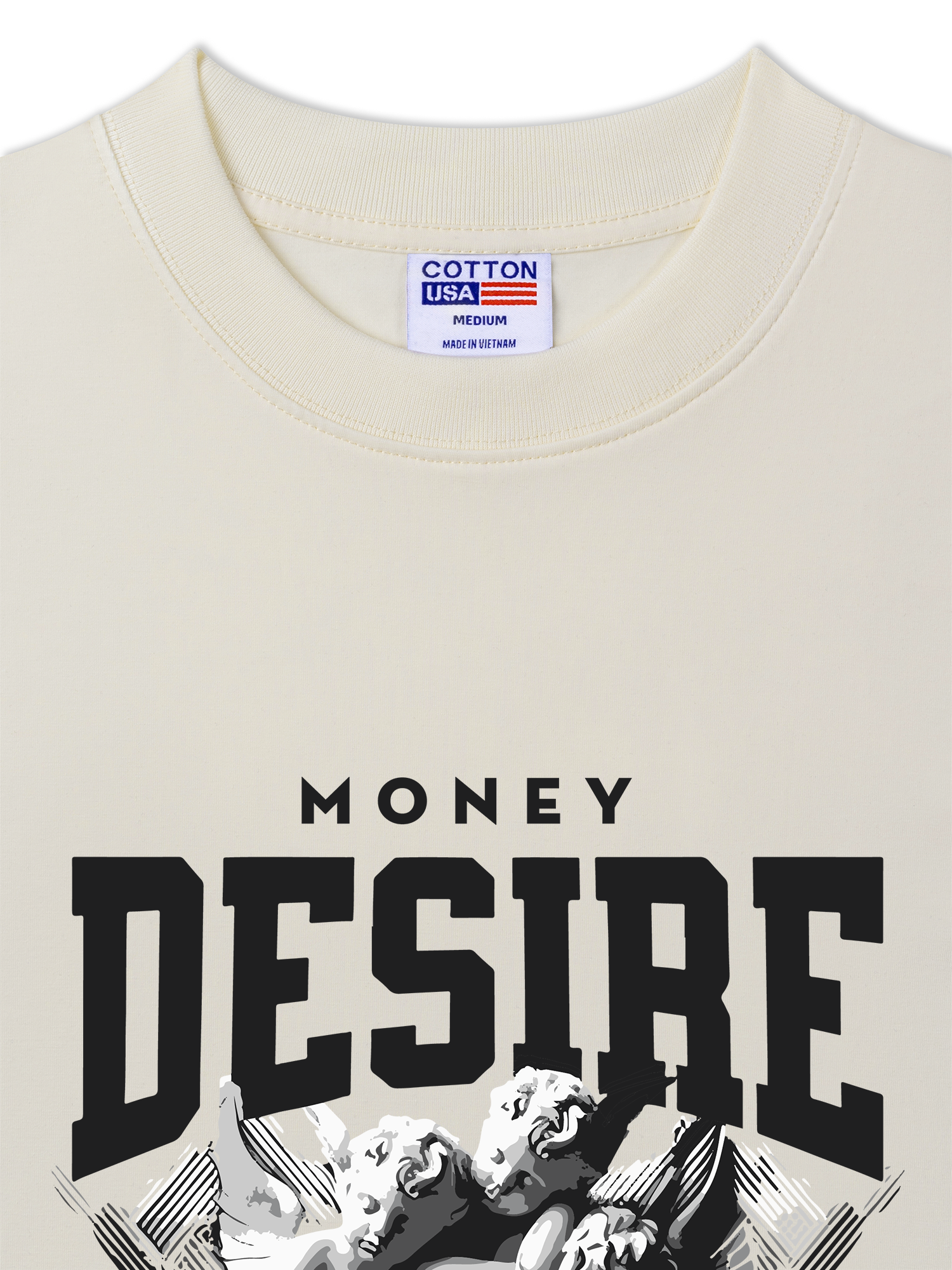 Áo Thun Relaxed Fit Money Desire Angel