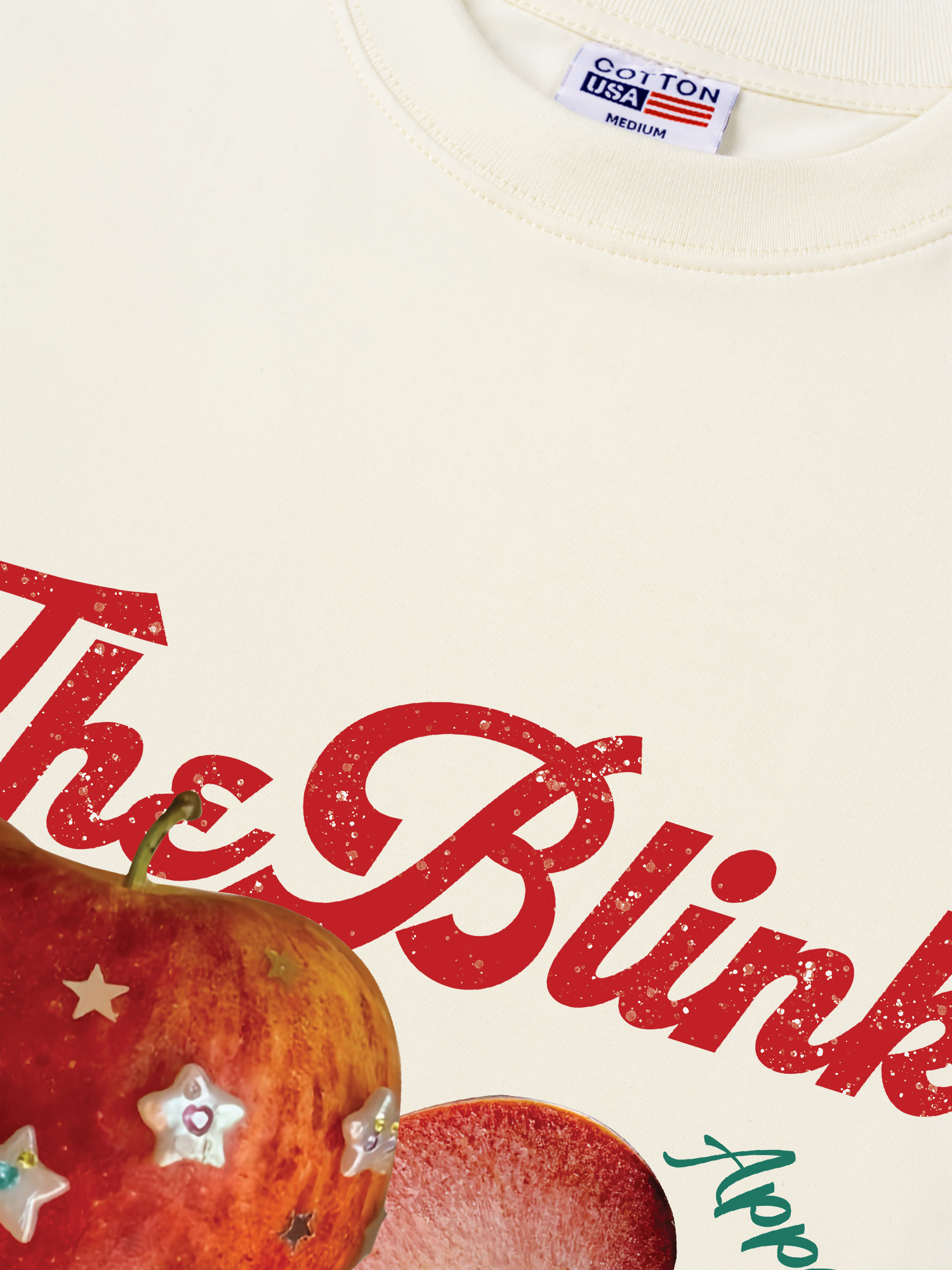 Áo Thun Relaxed Fit Bling The Blink Aplle