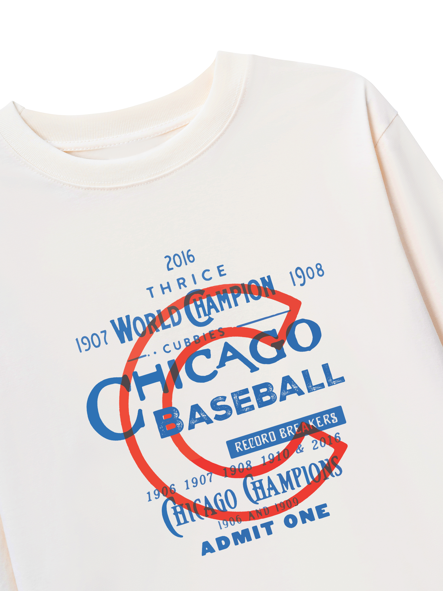 Áo Thun Dài Tay Chicago Cubs