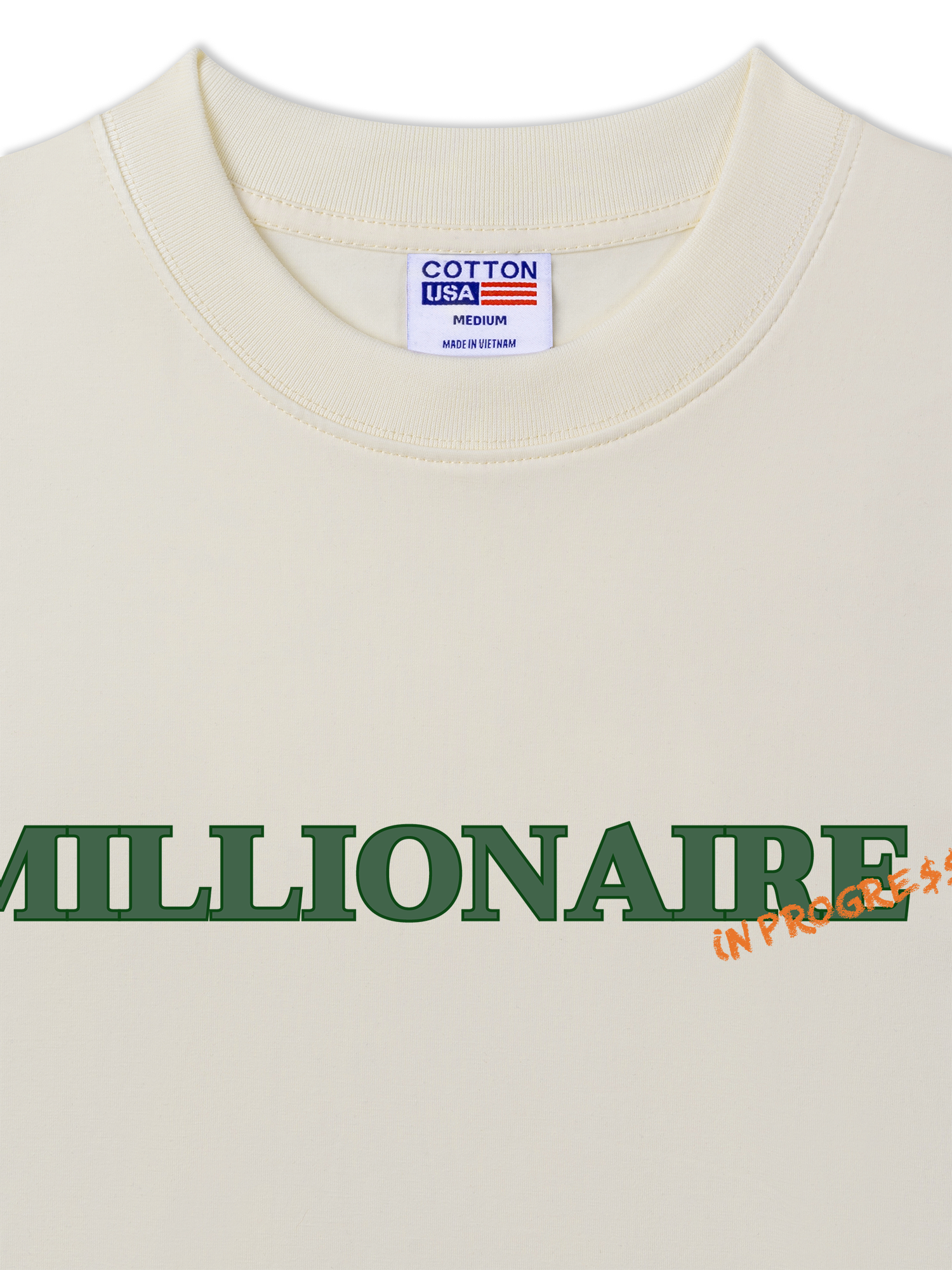 Áo Thun Relaxed Fit Money Millionaire In Progress