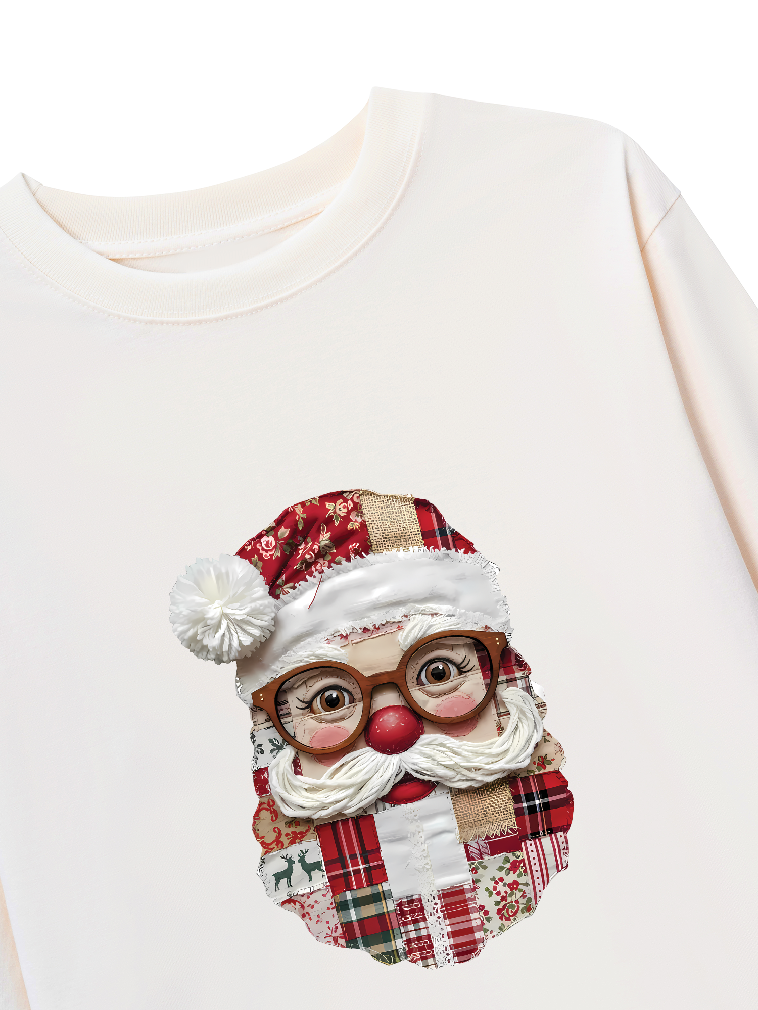 Áo Thun Dài Tay Santa Retro Vibes