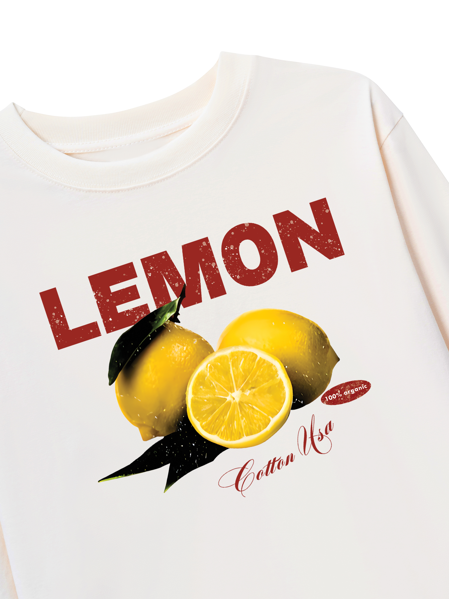 Áo Thun Dài Tay Tropical Lemon Orrganic