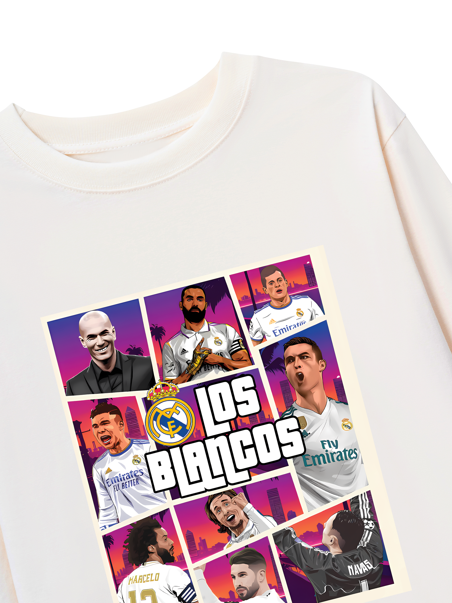 Áo Thun Dài Tay Real Madrid Losblancos