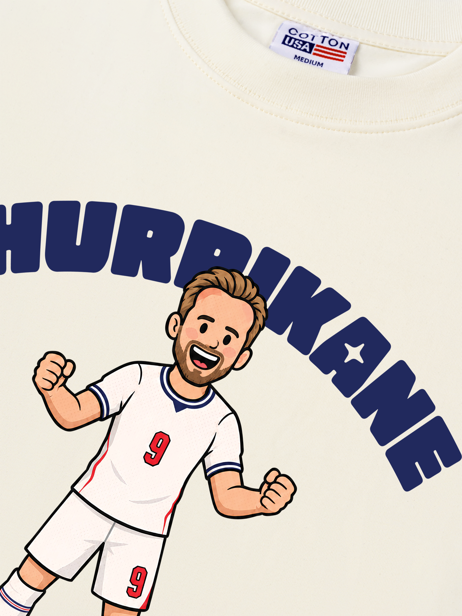 Áo Thun Relaxed Fit Soccer HurriKane