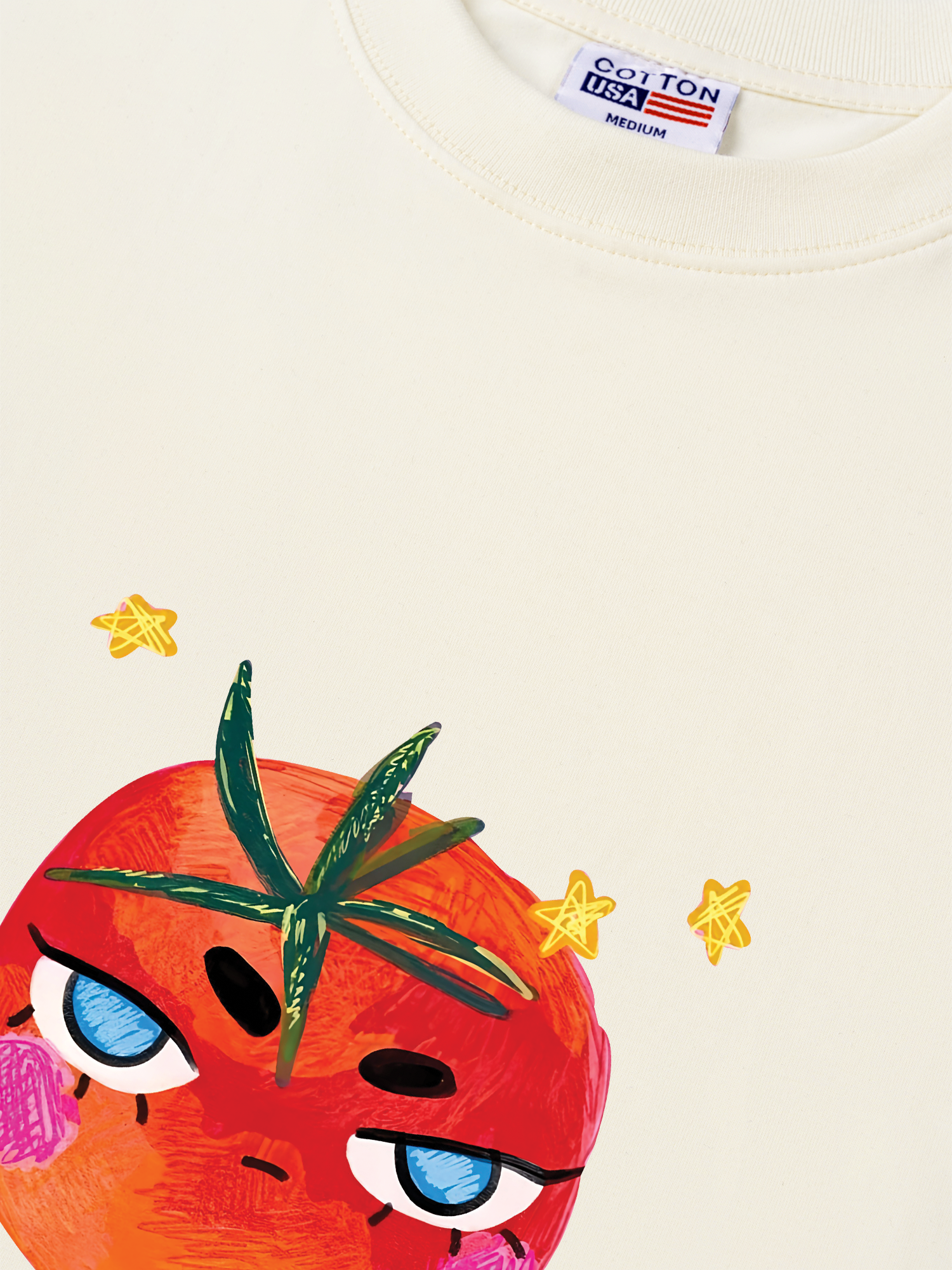 Áo Thun Relaxed Fit Cute Tomate