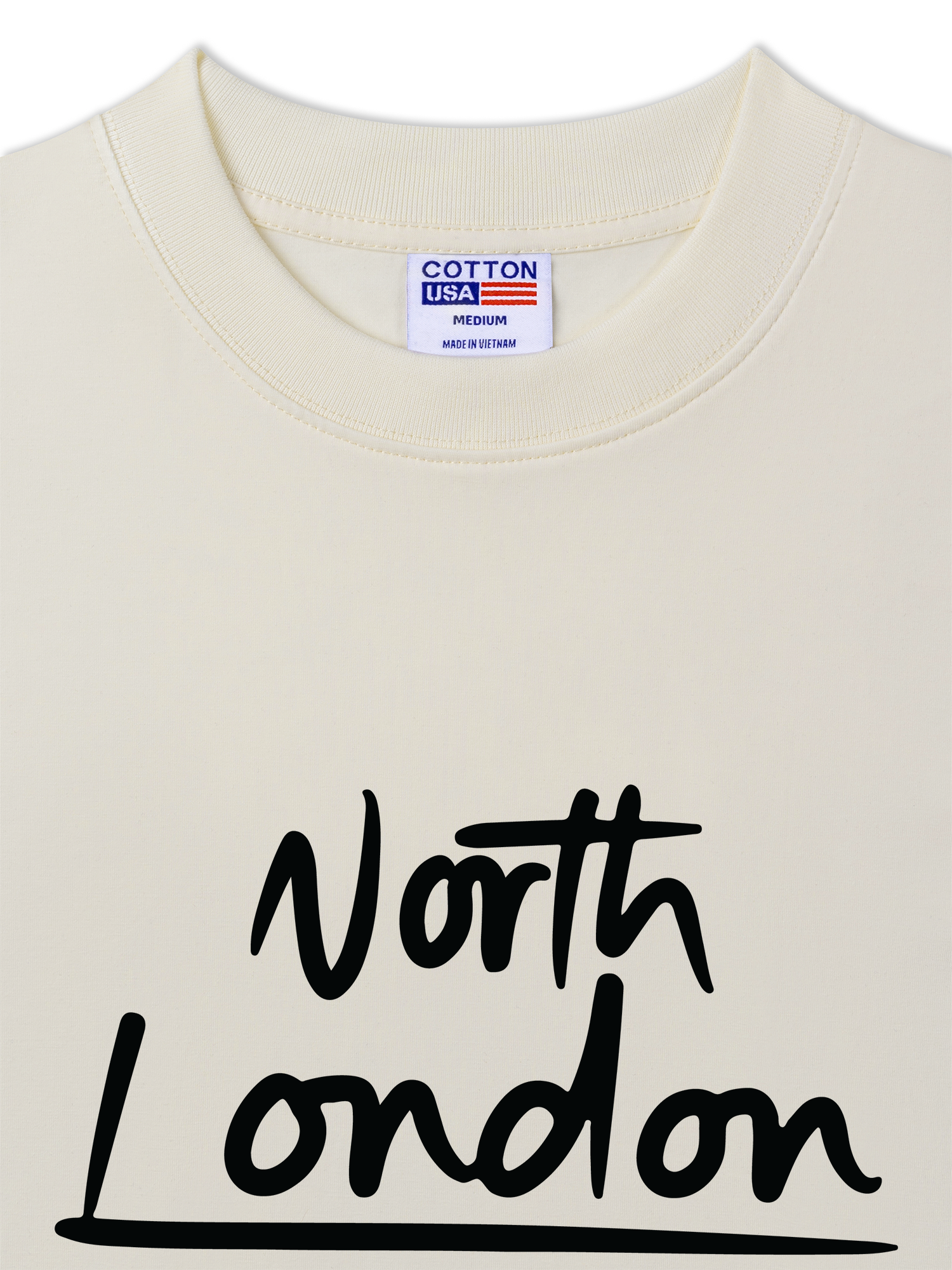 Áo Thun Relaxed Fit Soccer North London Is Red