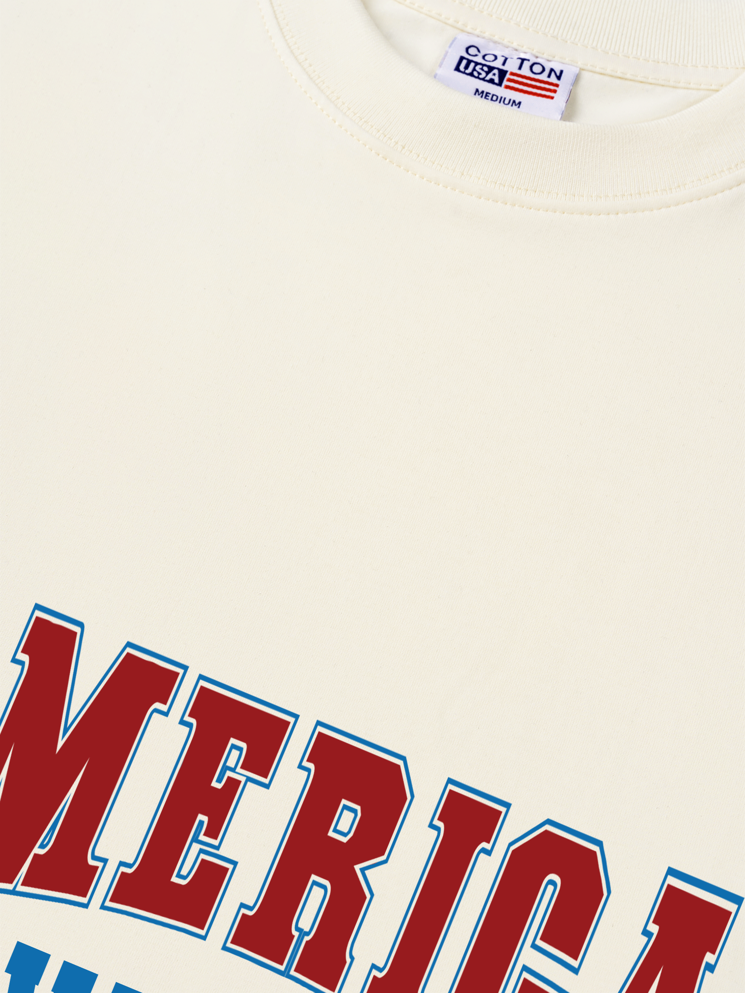 Áo Thun Relaxed Fit USA America Vibes