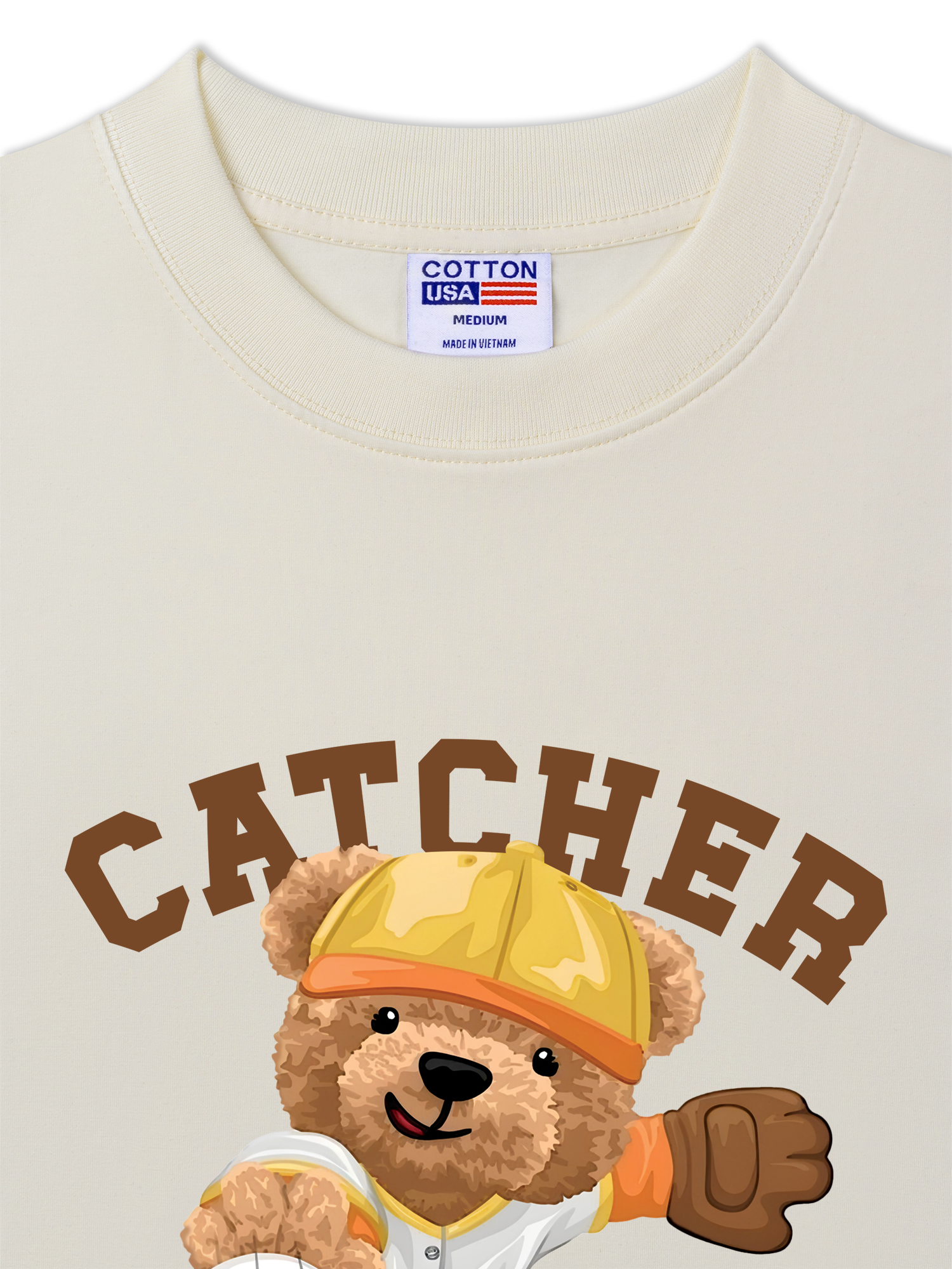 Áo Thun Relaxed Fit Baseball Catcher