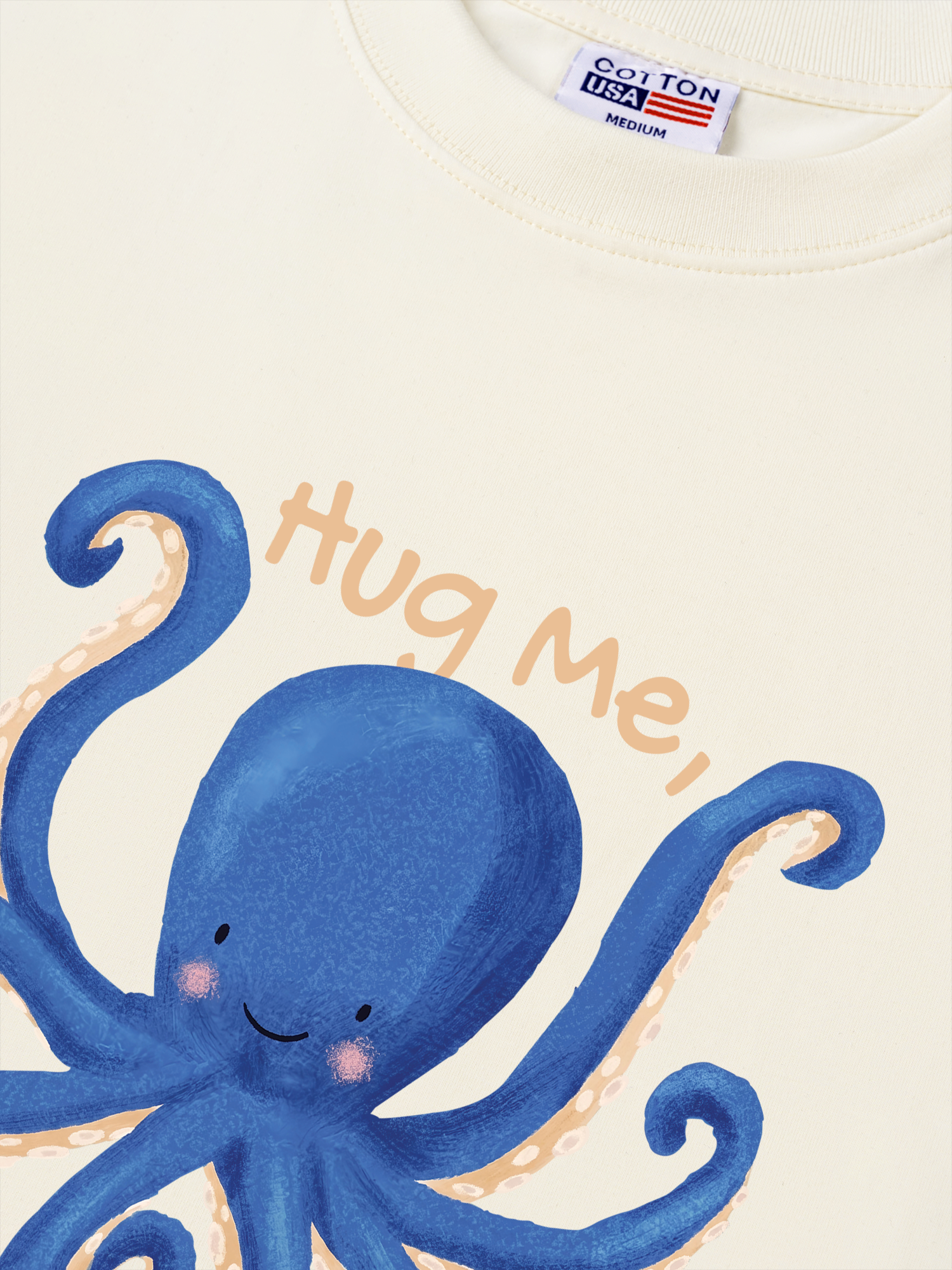 Áo Thun Relaxed Fit Tshirt Tropical Octopus