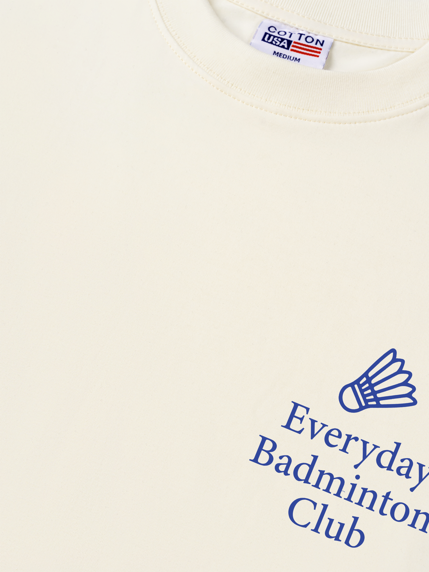 Áo Thun Relaxed Fit Everyday Badminton Club