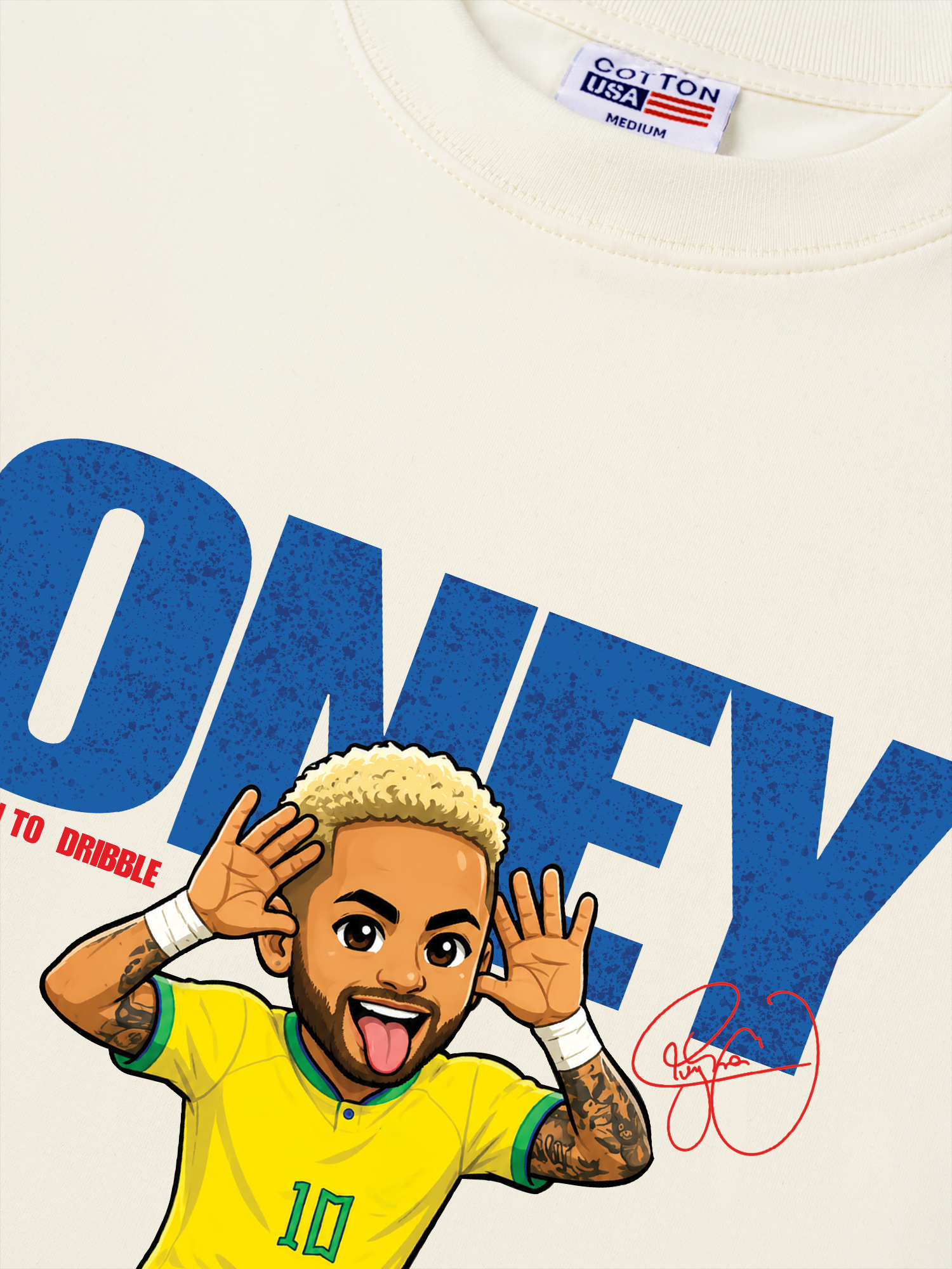 Áo Thun Relaxed Fit Oney Born To Dribble