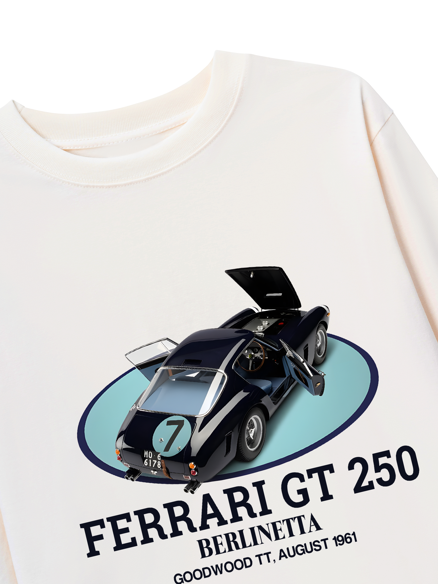 Áo Thun Dài Tay Ferrari Berlinetta Goodwood