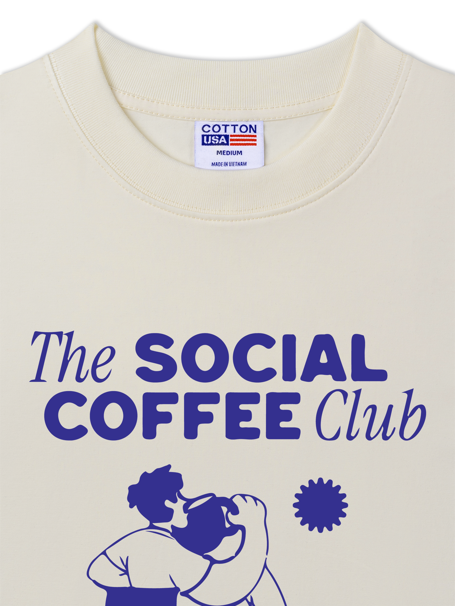 Áo Thun Relaxed Fit Daily Cup The Social Coffee Club
