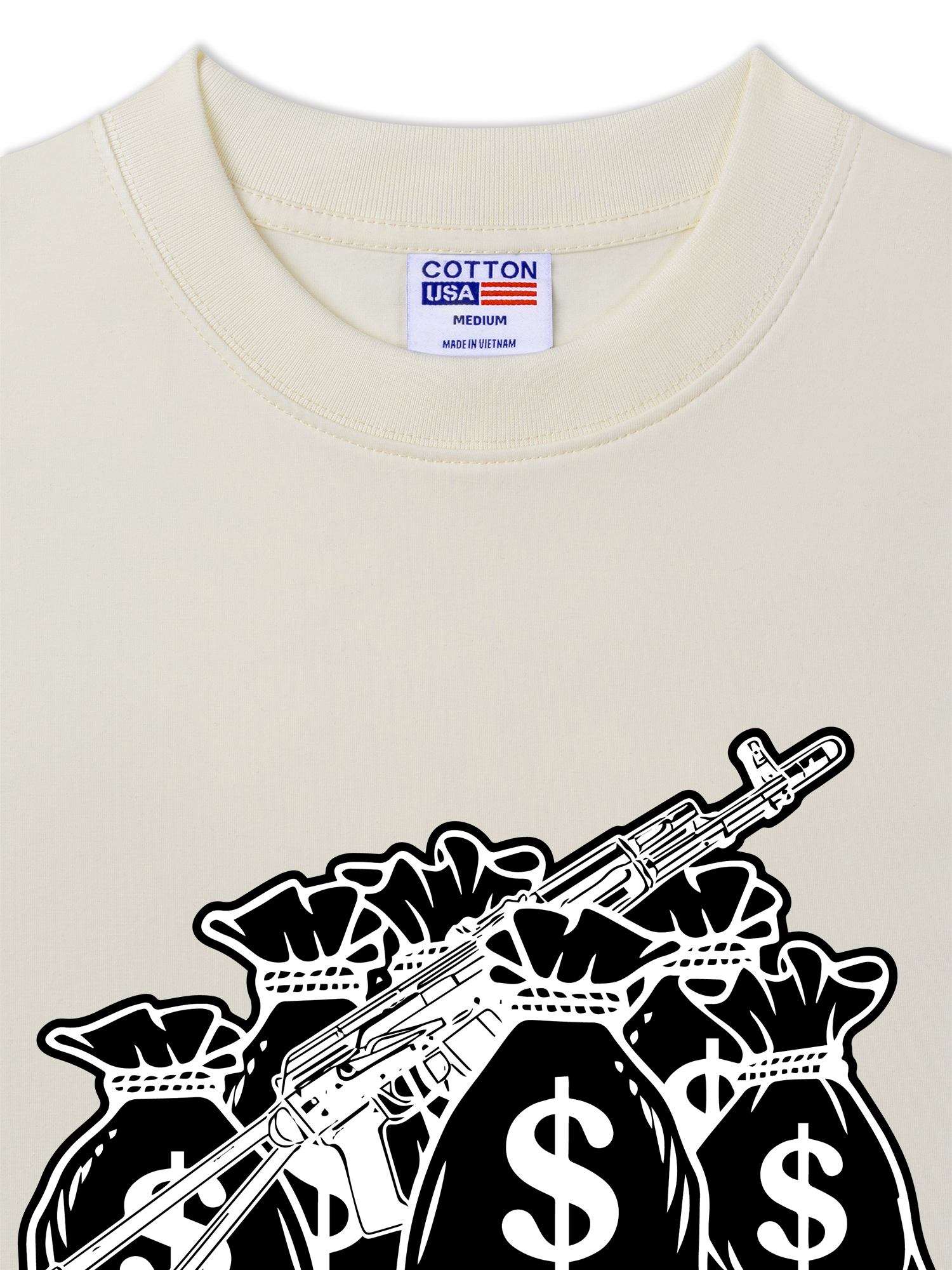 Áo Thun Relaxed Fit Money Bad Master