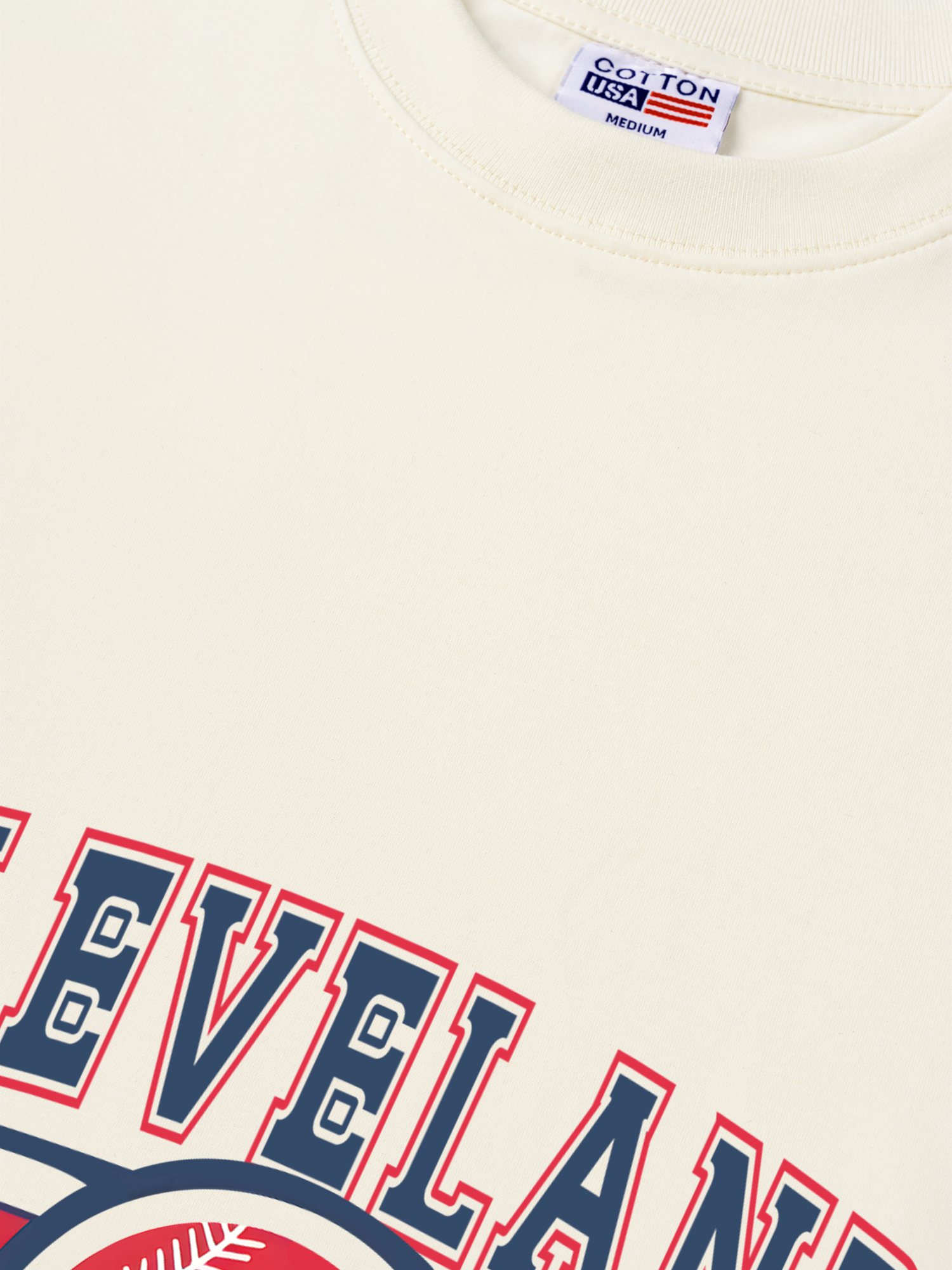 Áo Thun Relaxed Fit Baseball Cleveland