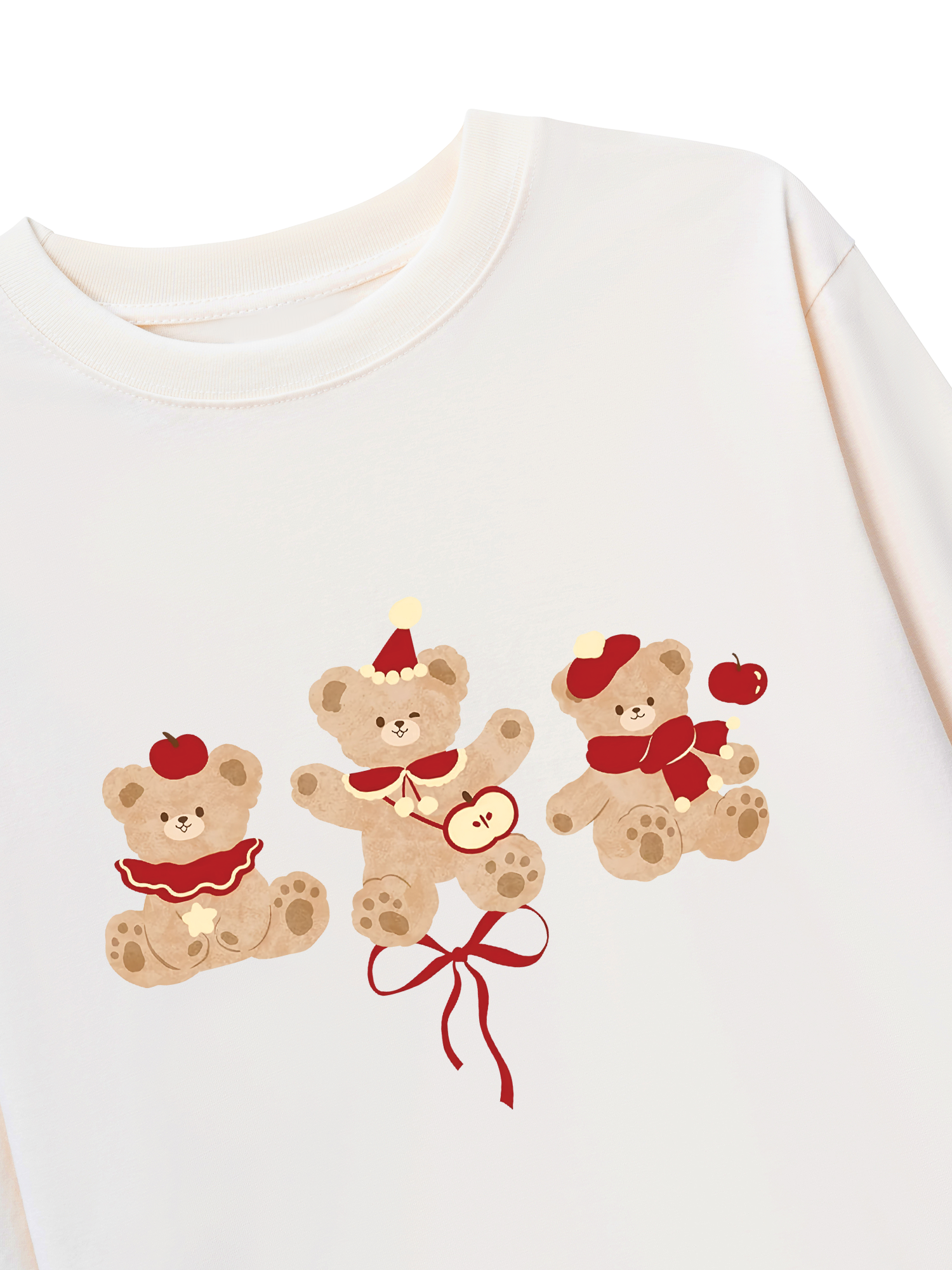 Áo Thun Dài Tay Cute Bear