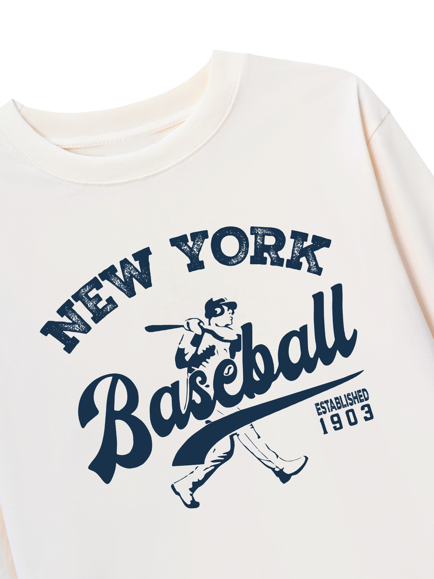 Áo Thun Dài Tay Baseball NewYork